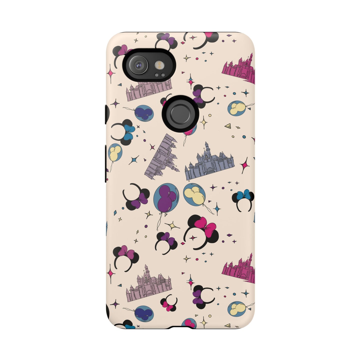 Whimsical Phone Case - Colorful Disney-Inspired Design