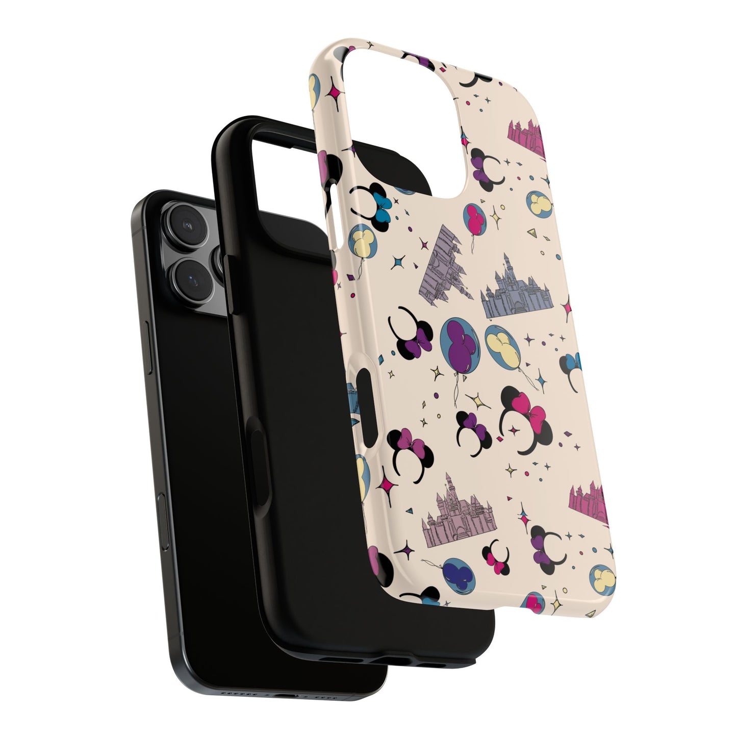 Whimsical Phone Case - Colorful Disney-Inspired Design
