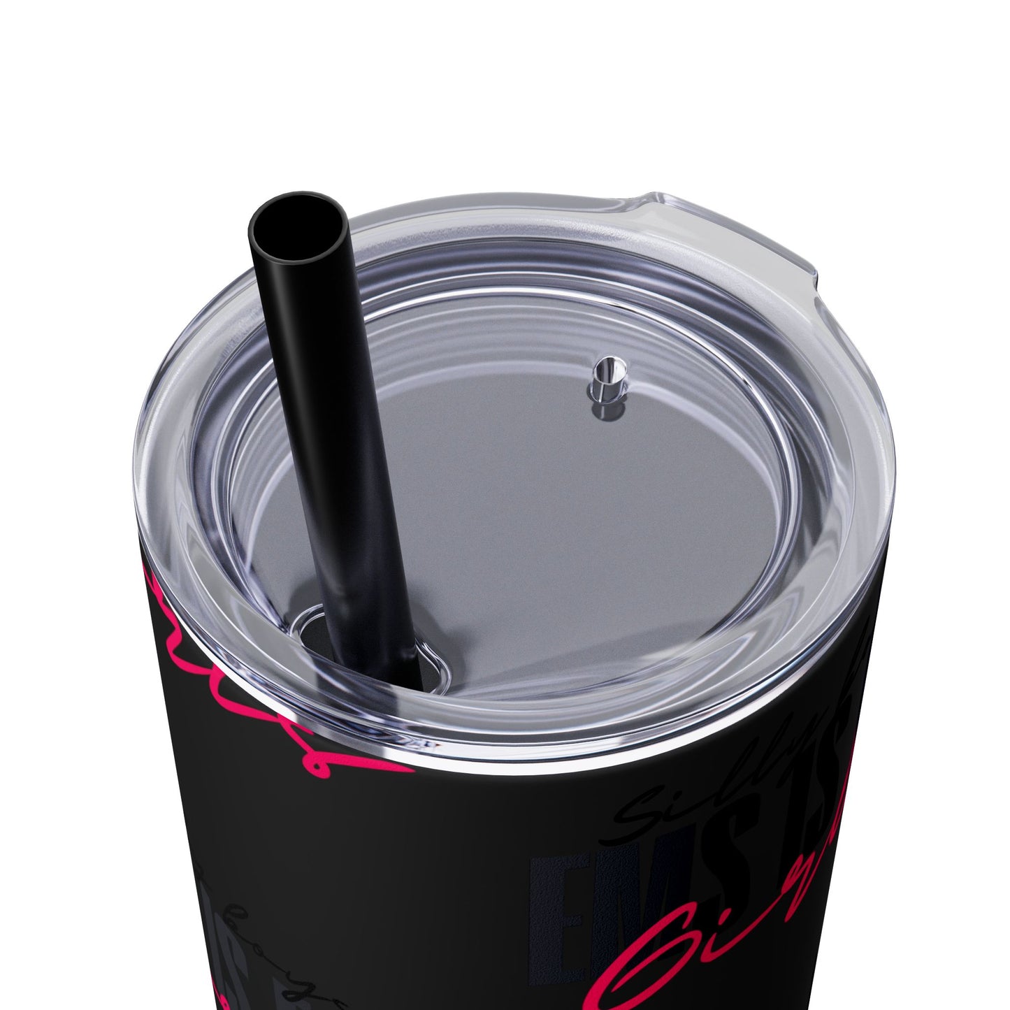 Silly Boys Skinny Tumbler with Straw, 20oz - Perfect Gift for EMT & Paramedics Celebrations