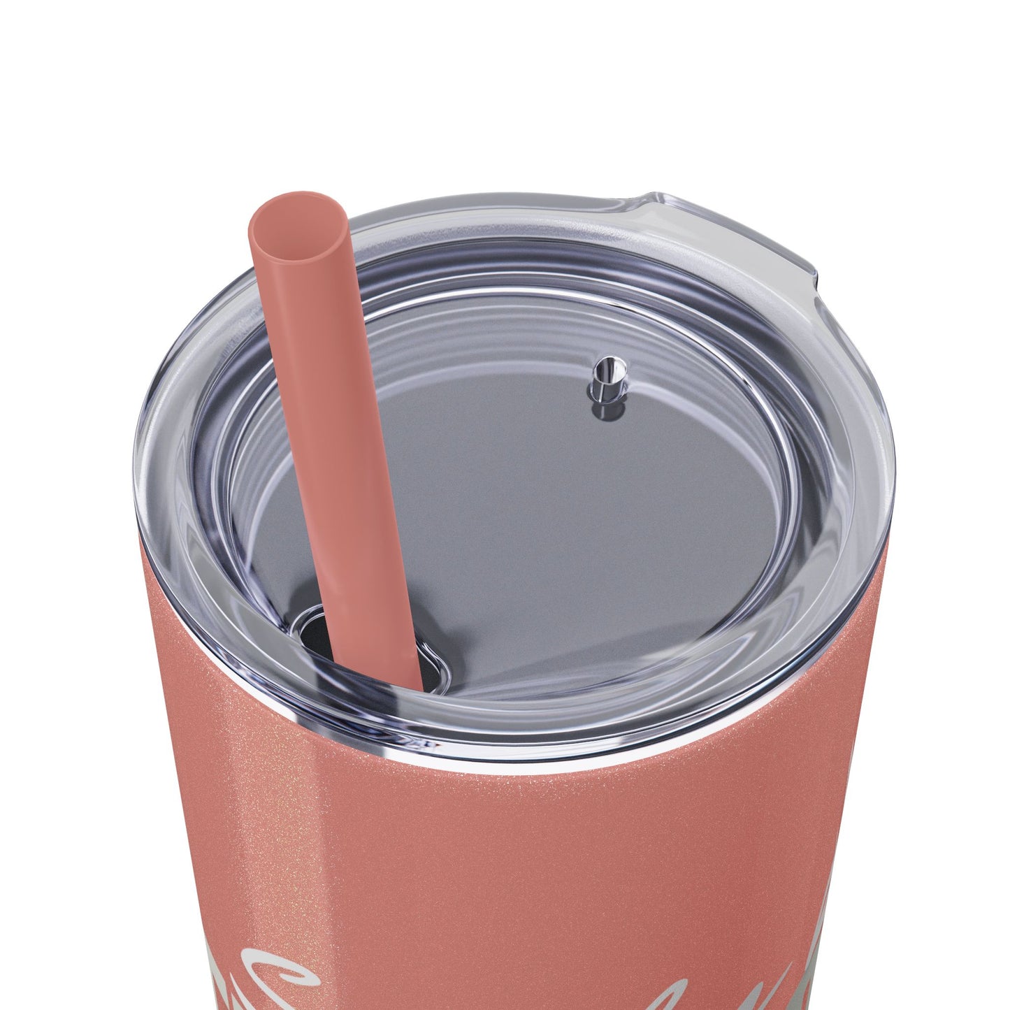 Silly boys EMS is for Girl Skinny Tumbler with Straw - 20oz Travel Cup