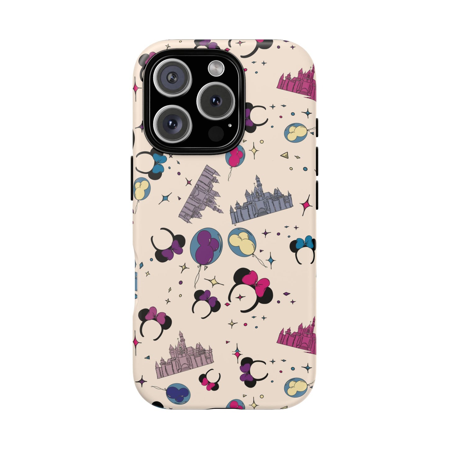 Whimsical Phone Case - Colorful Disney-Inspired Design