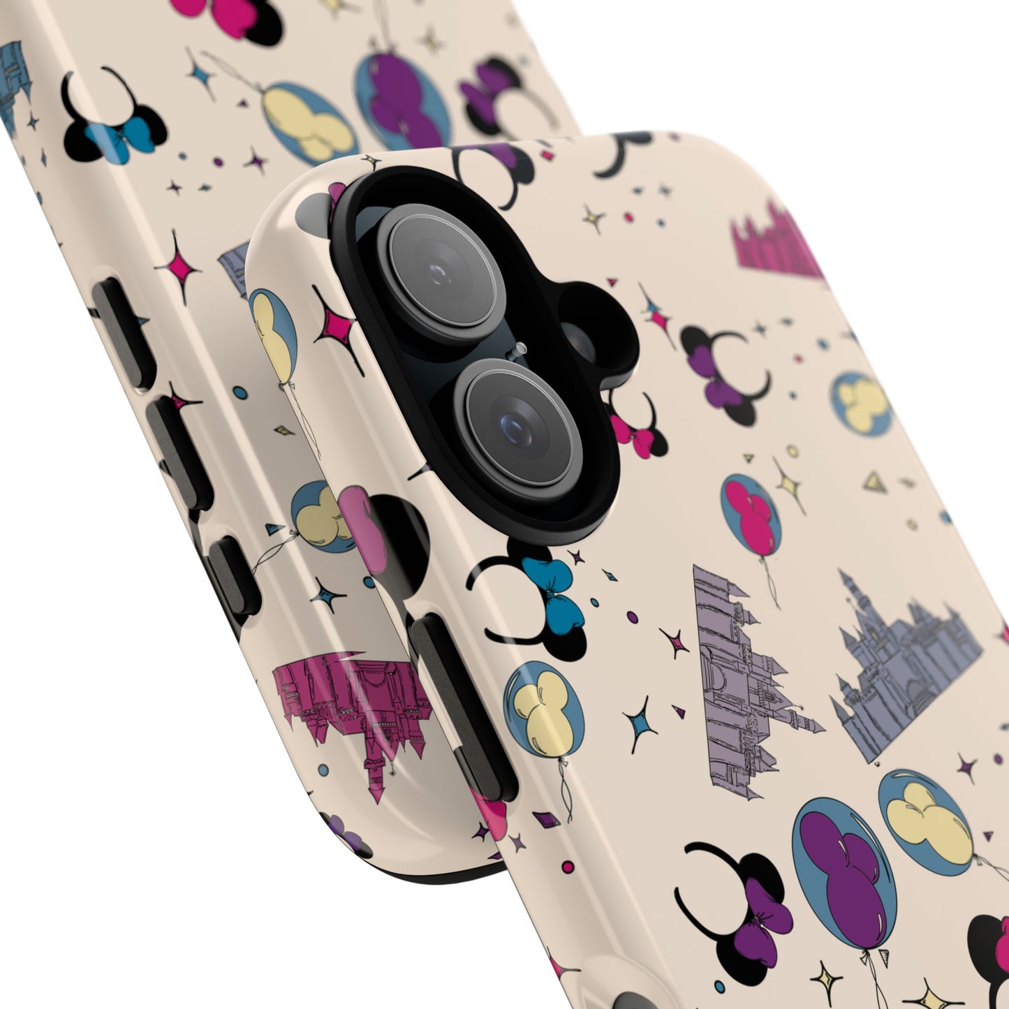 Whimsical Phone Case - Colorful Disney-Inspired Design