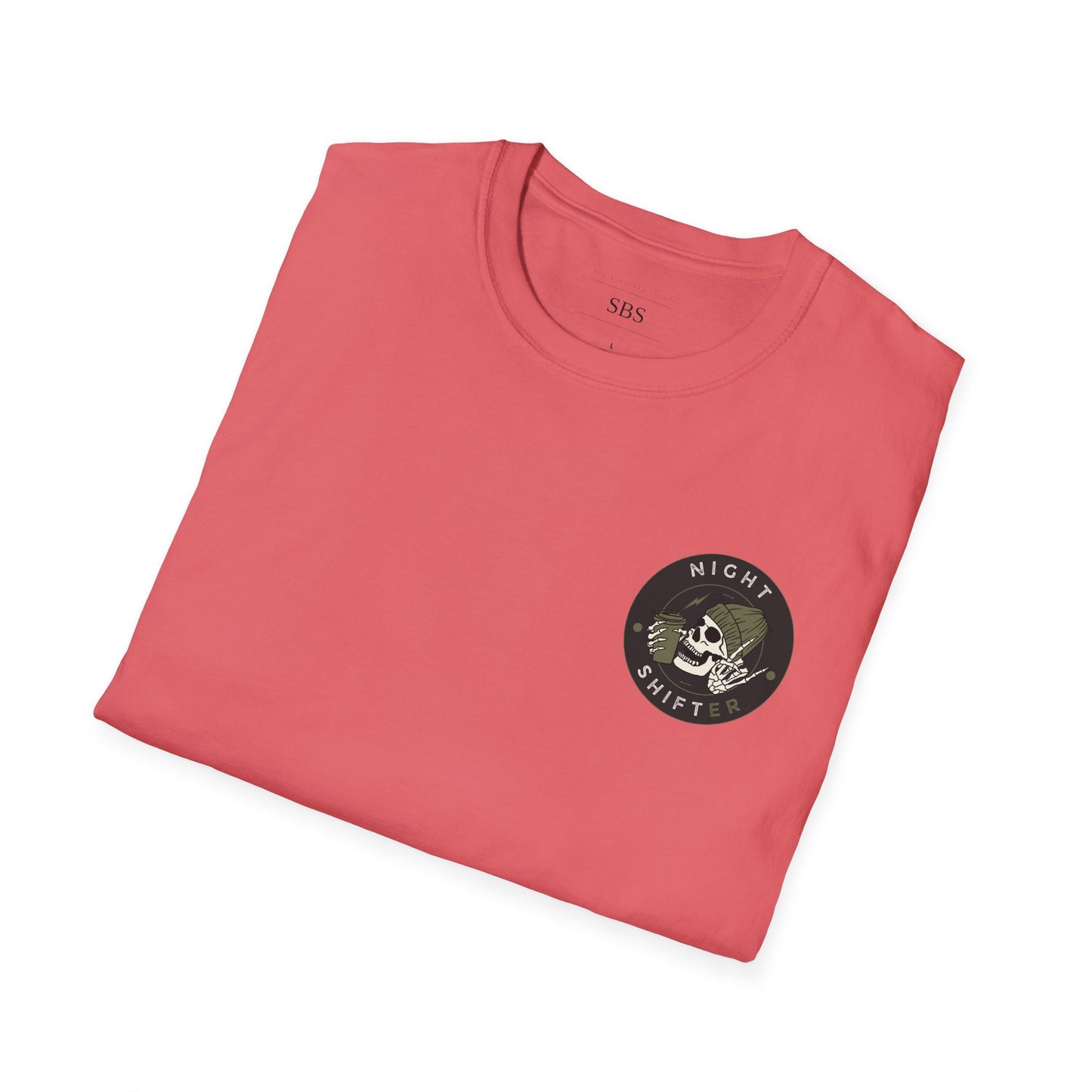 Night Shifter Skull T-Shirt | Unisex graphic tee for nurses| EMT | Paramedic| Spooky Vibes