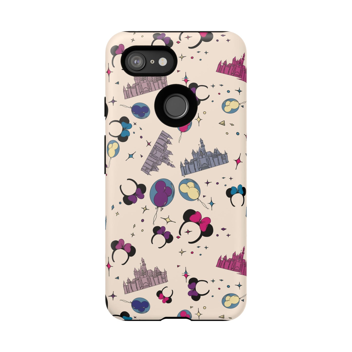 Whimsical Phone Case - Colorful Disney-Inspired Design