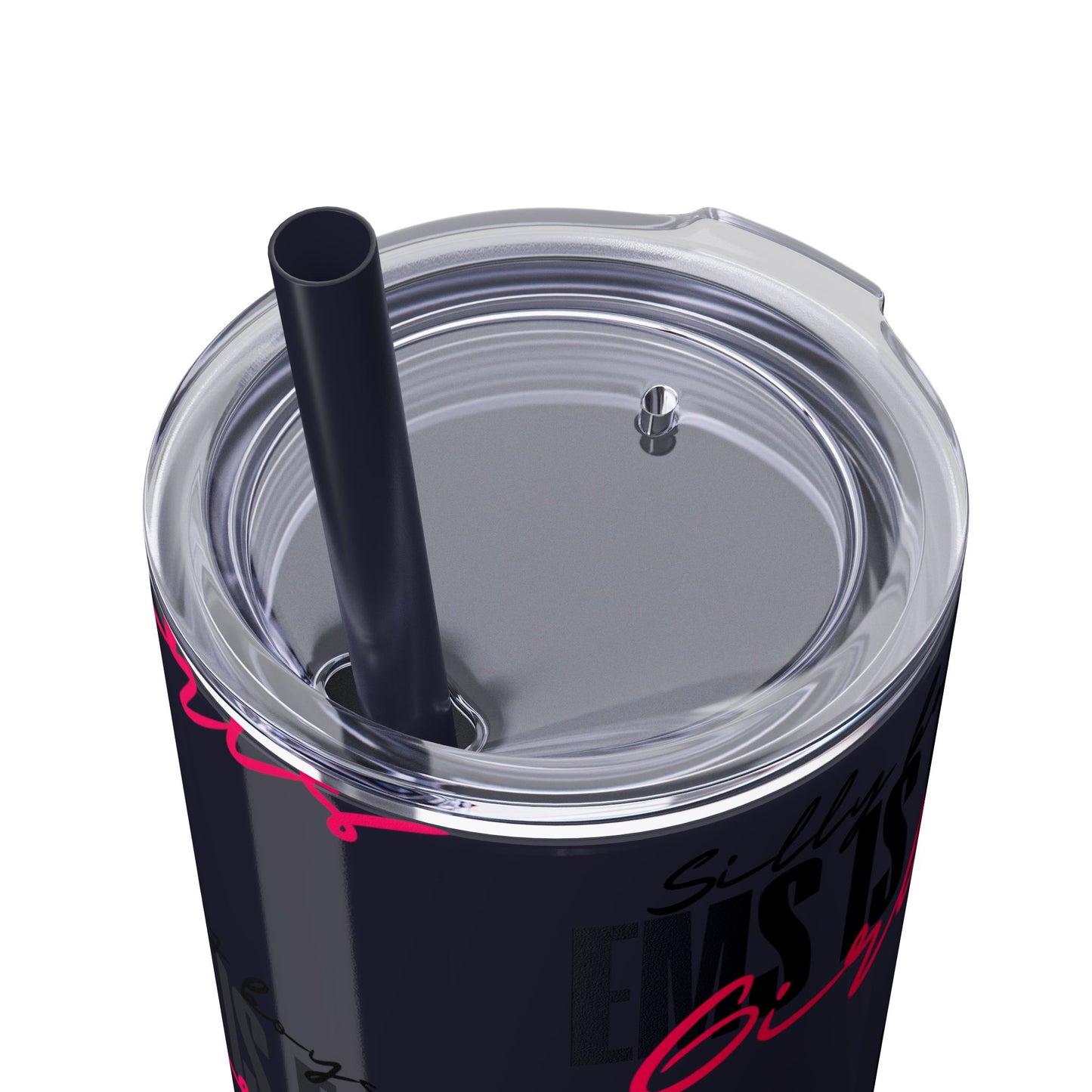 Silly Boys Skinny Tumbler with Straw, 20oz - Perfect Gift for EMT & Paramedics Celebrations