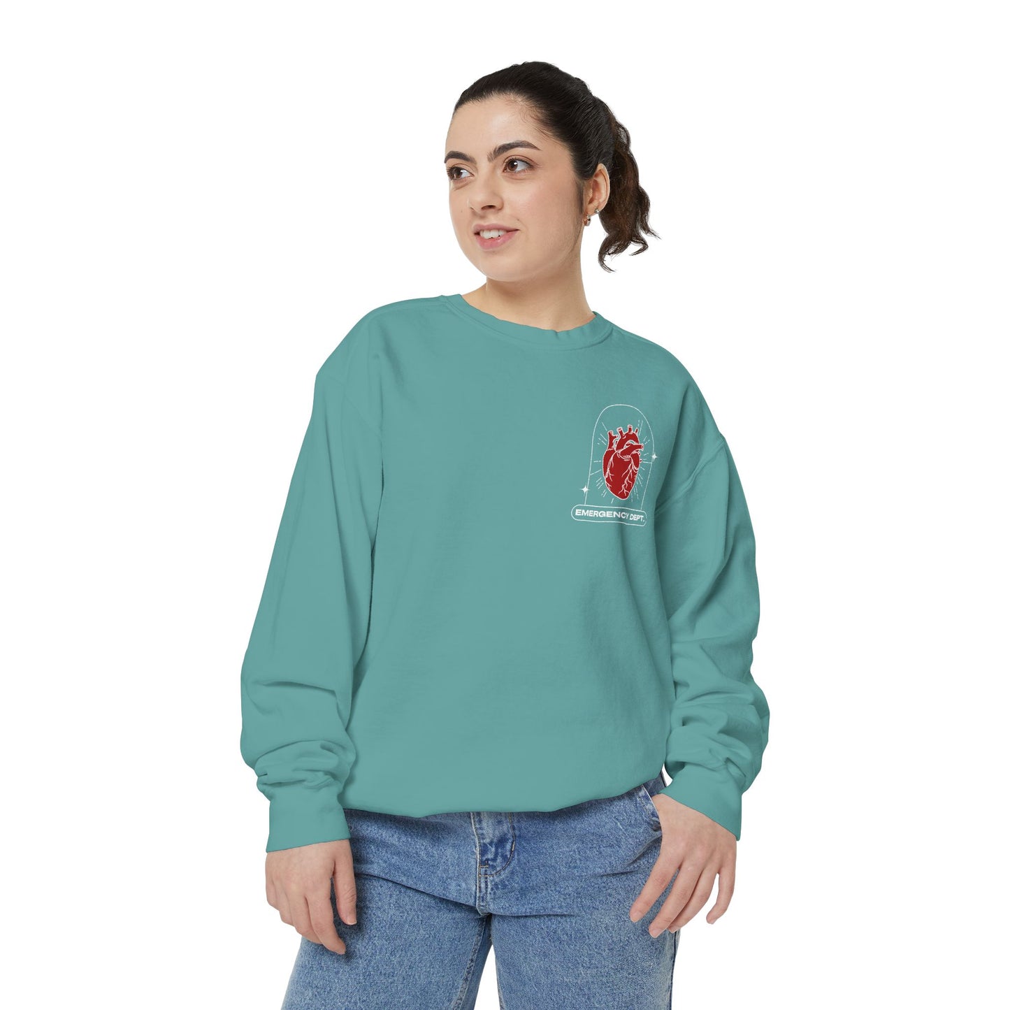 Emergency room sweatshirt| sweatshirt for nurses | emergency dept.