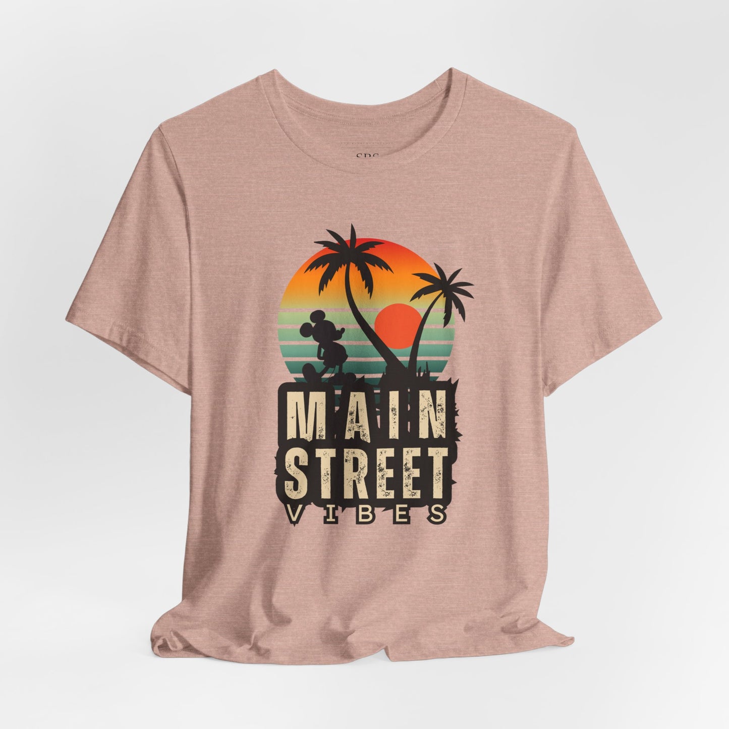 Main Street Vibes| Disneyland Tshirt| DisneyWorld| Unisex Graphic Tee| Vacation shirt