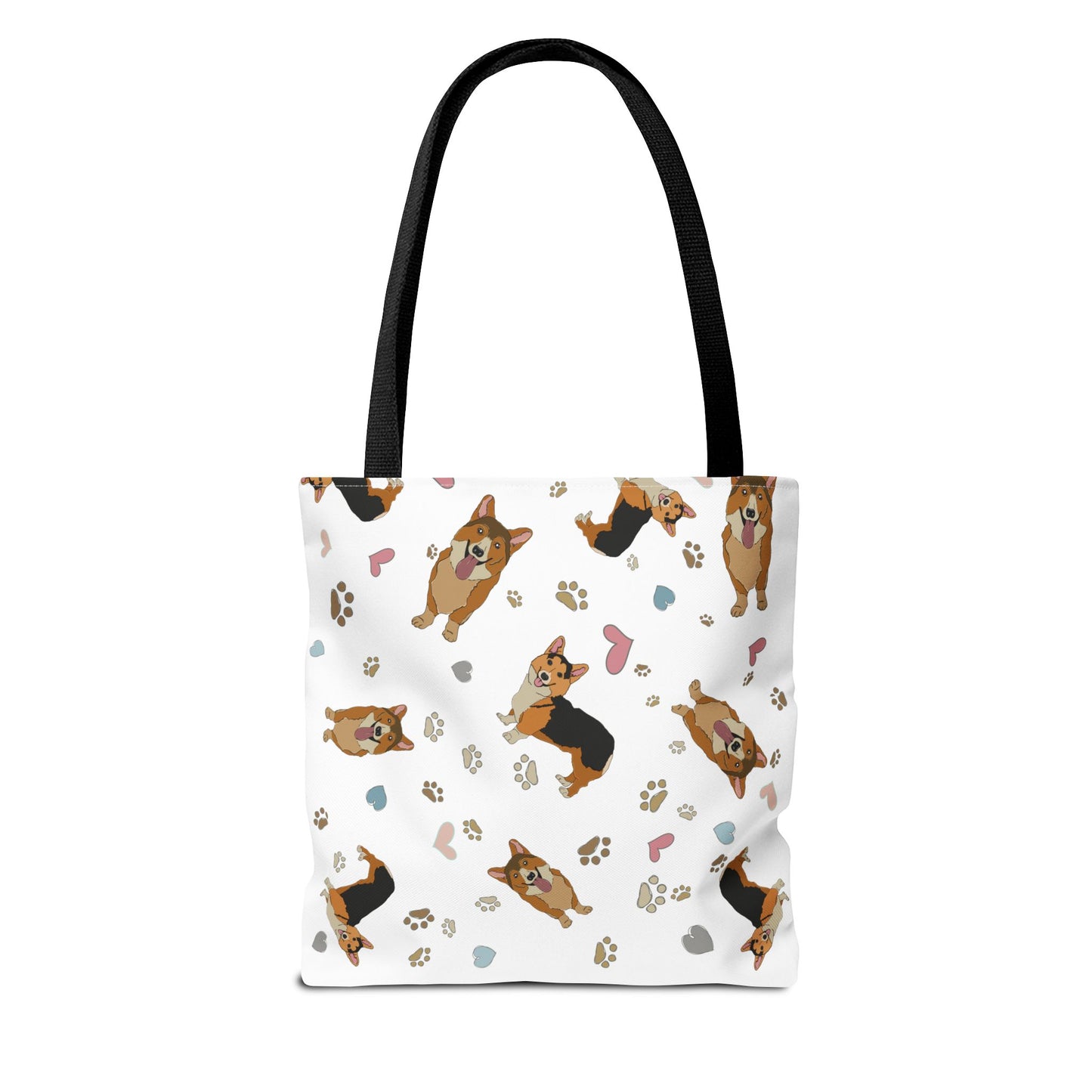 Playful Corgi Tote Bag – Perfect for Dog Lovers