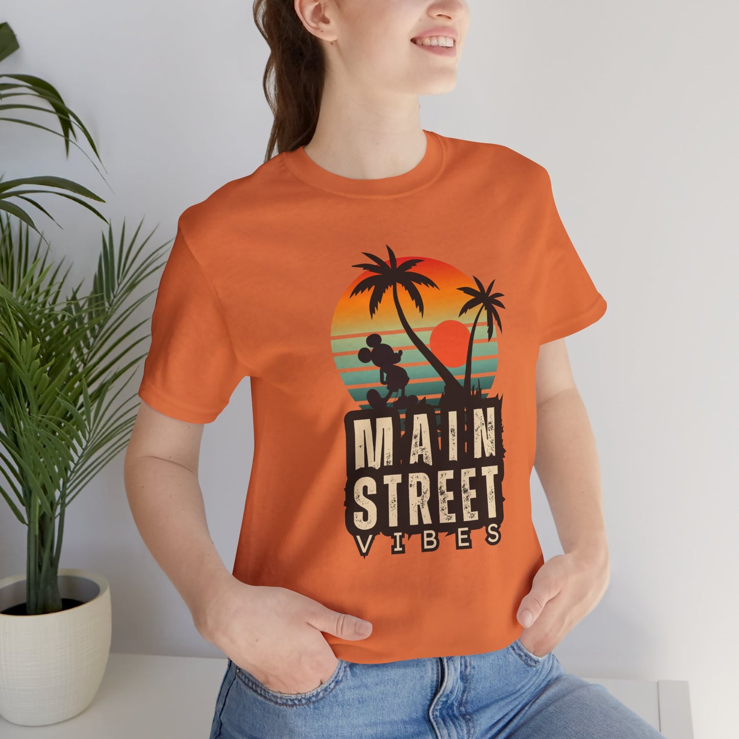 Main Street Vibes| Disneyland Tshirt| DisneyWorld| Unisex Graphic Tee| Vacation shirt
