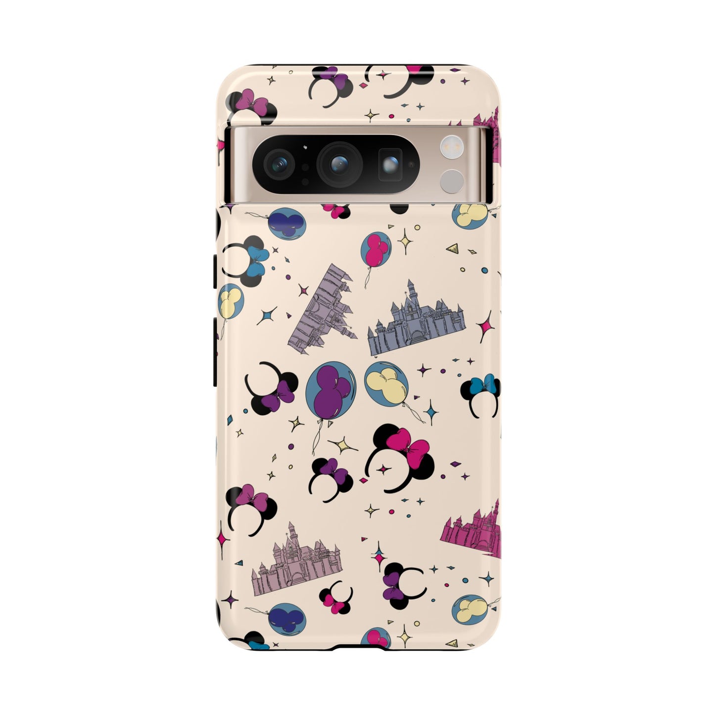 Whimsical Phone Case - Colorful Disney-Inspired Design