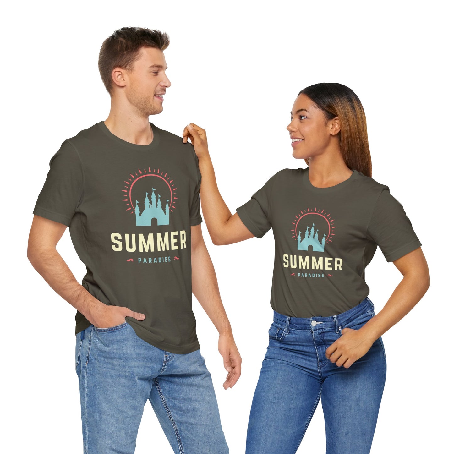 Summertime Disney T shirt| Disneyland Inspired Tshirt| Matching family shirts| Summer Tshirt