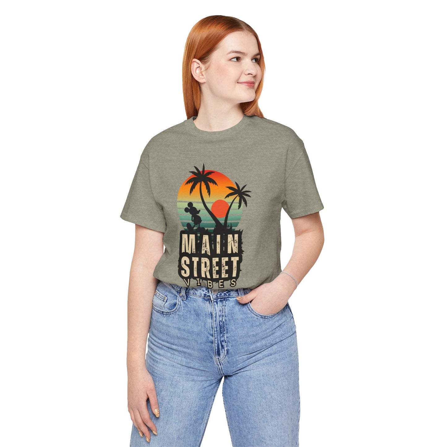 Main Street Vibes| Disneyland Tshirt| DisneyWorld| Unisex Graphic Tee| Vacation shirt