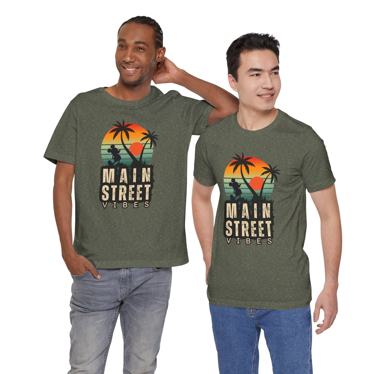 Main Street Vibes| Disneyland Tshirt| DisneyWorld| Unisex Graphic Tee| Vacation shirt