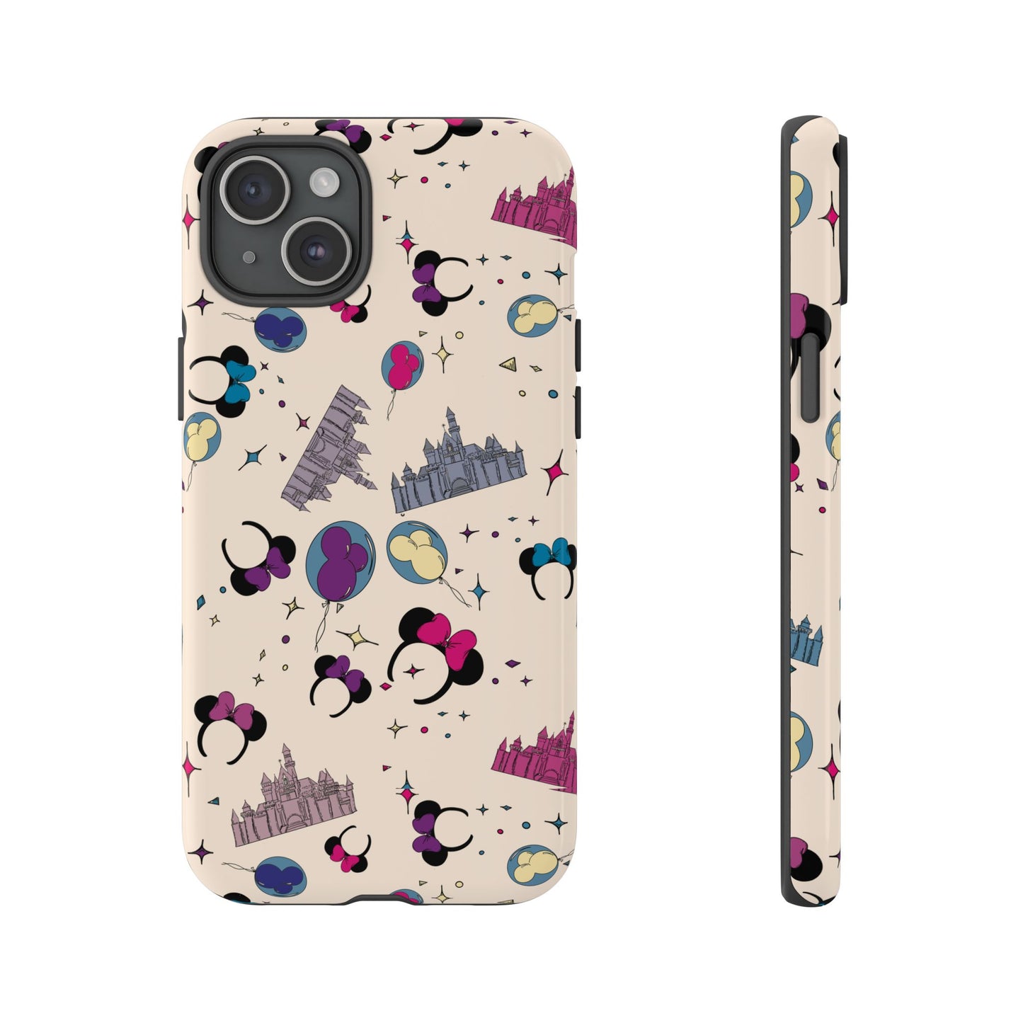 Whimsical Phone Case - Colorful Disney-Inspired Design
