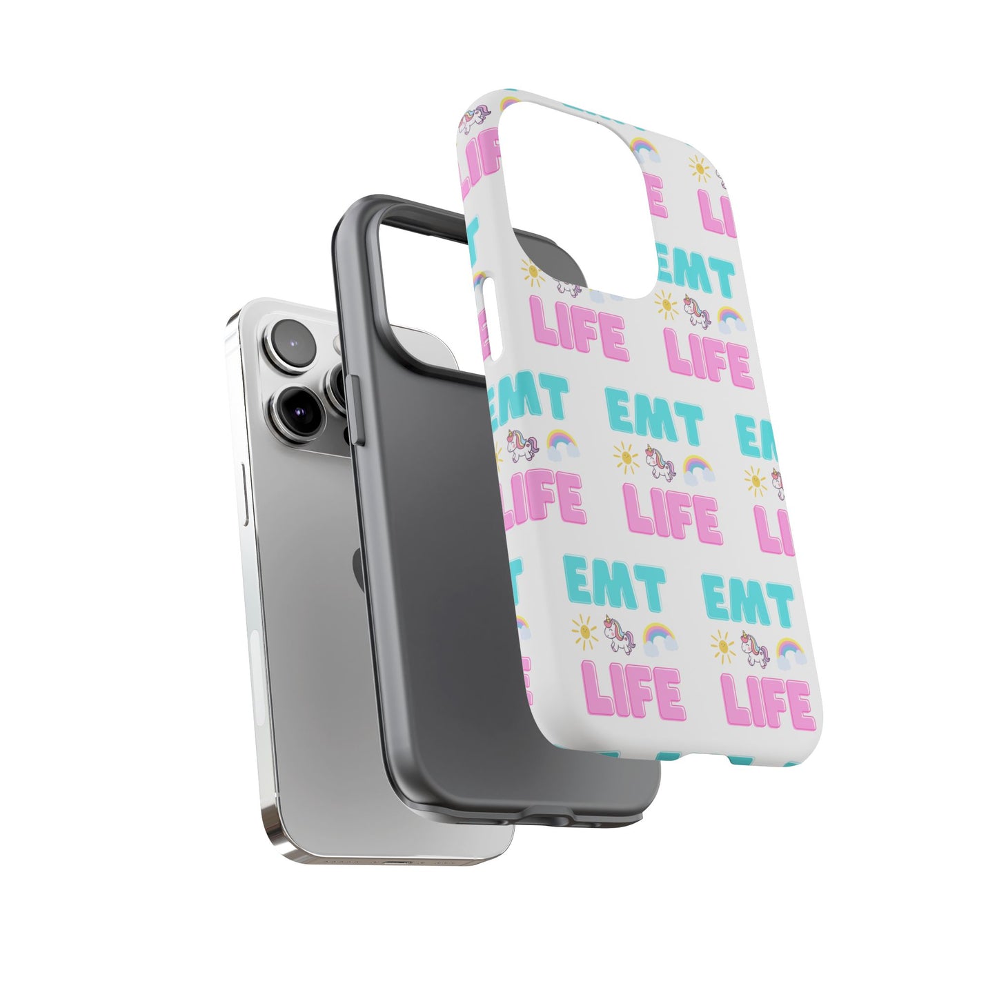 EMT Life Phone Case - Fun & Colorful Tough Case for EMTs