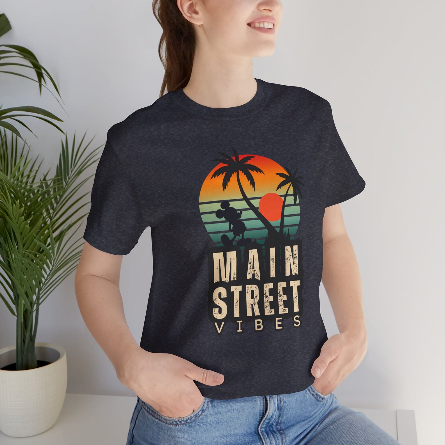 Main Street Vibes| Disneyland Tshirt| DisneyWorld| Unisex Graphic Tee| Vacation shirt