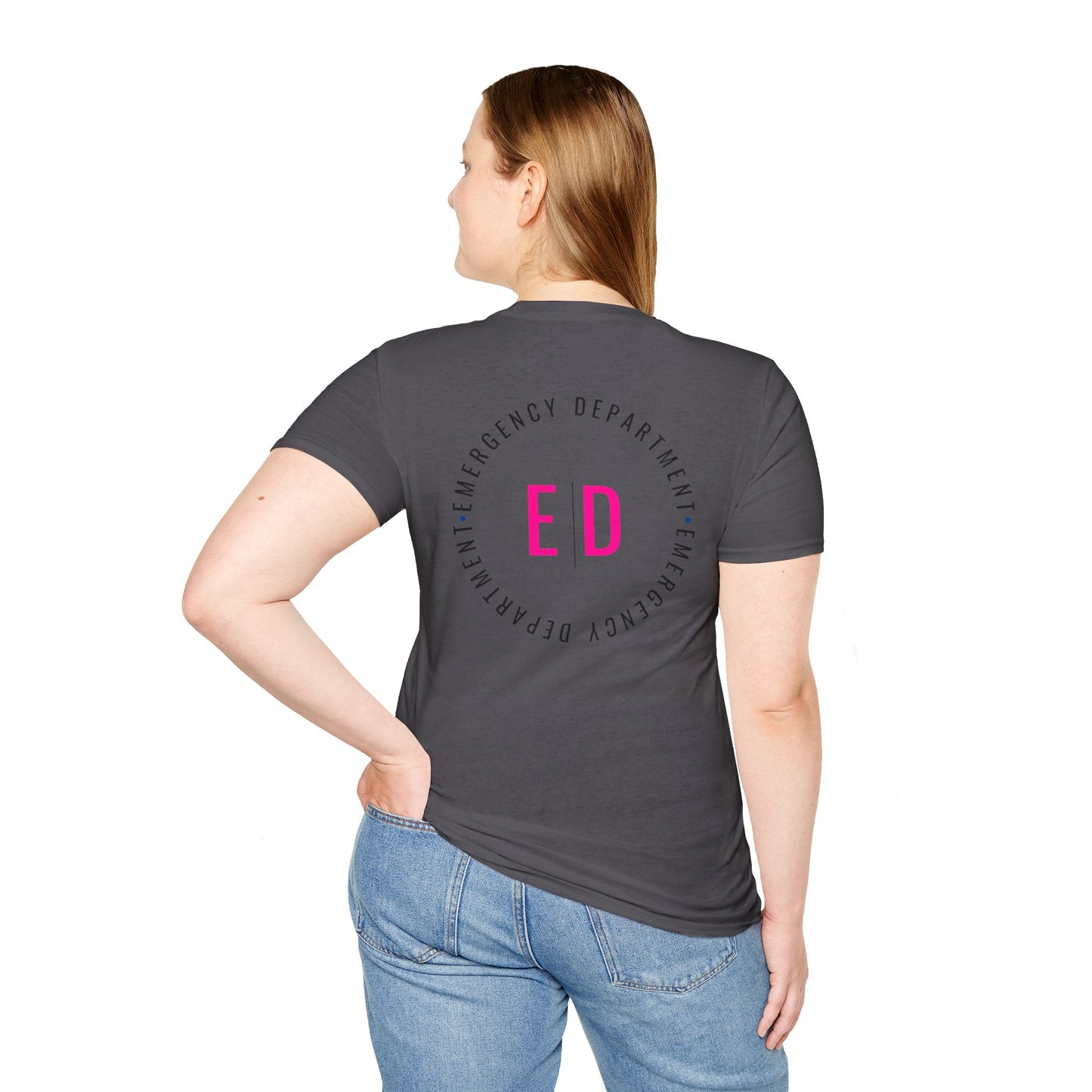 Unisex Emergency Department T-Shirt - Softstyle Tee for Healthcare Heroes