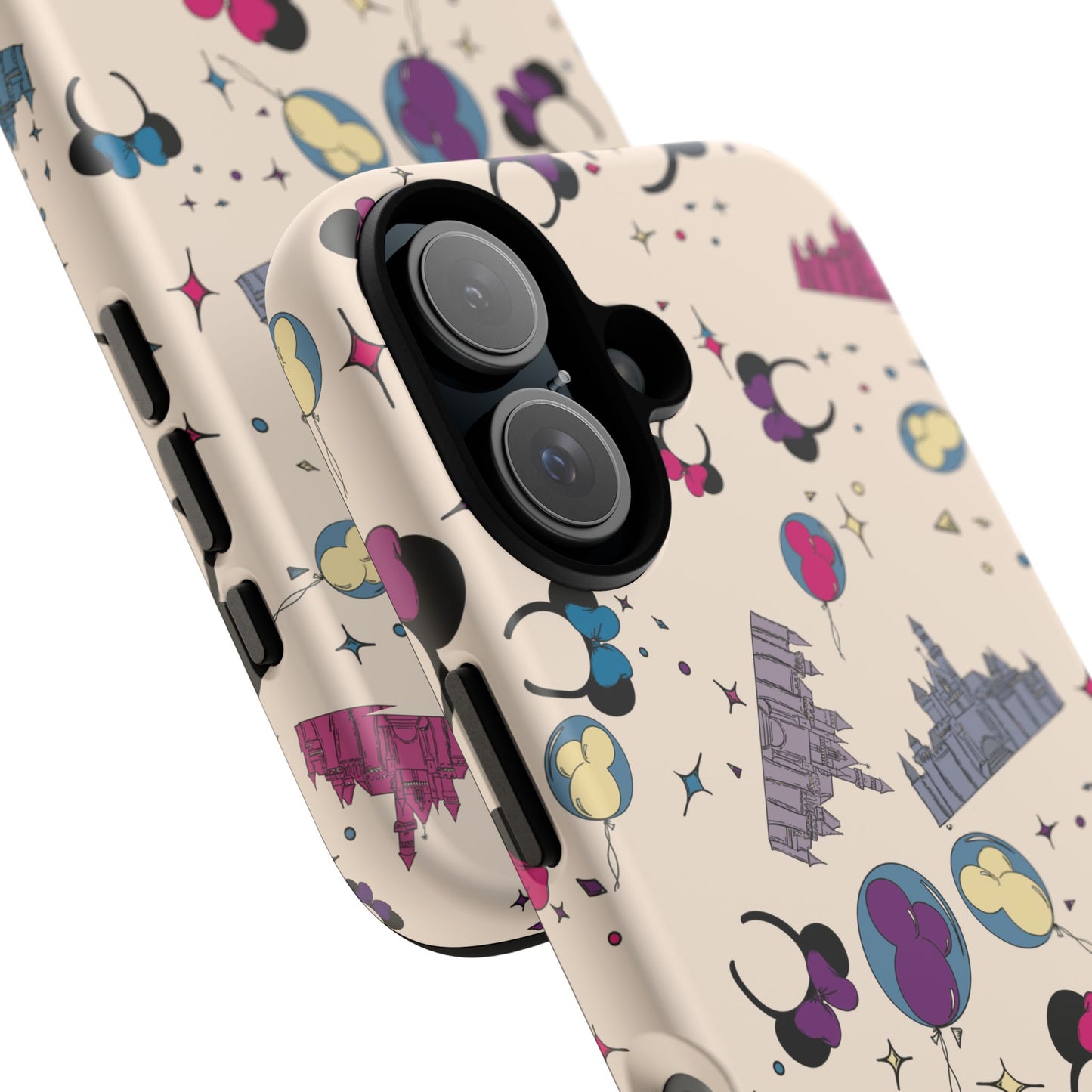 Whimsical Phone Case - Colorful Disney-Inspired Design