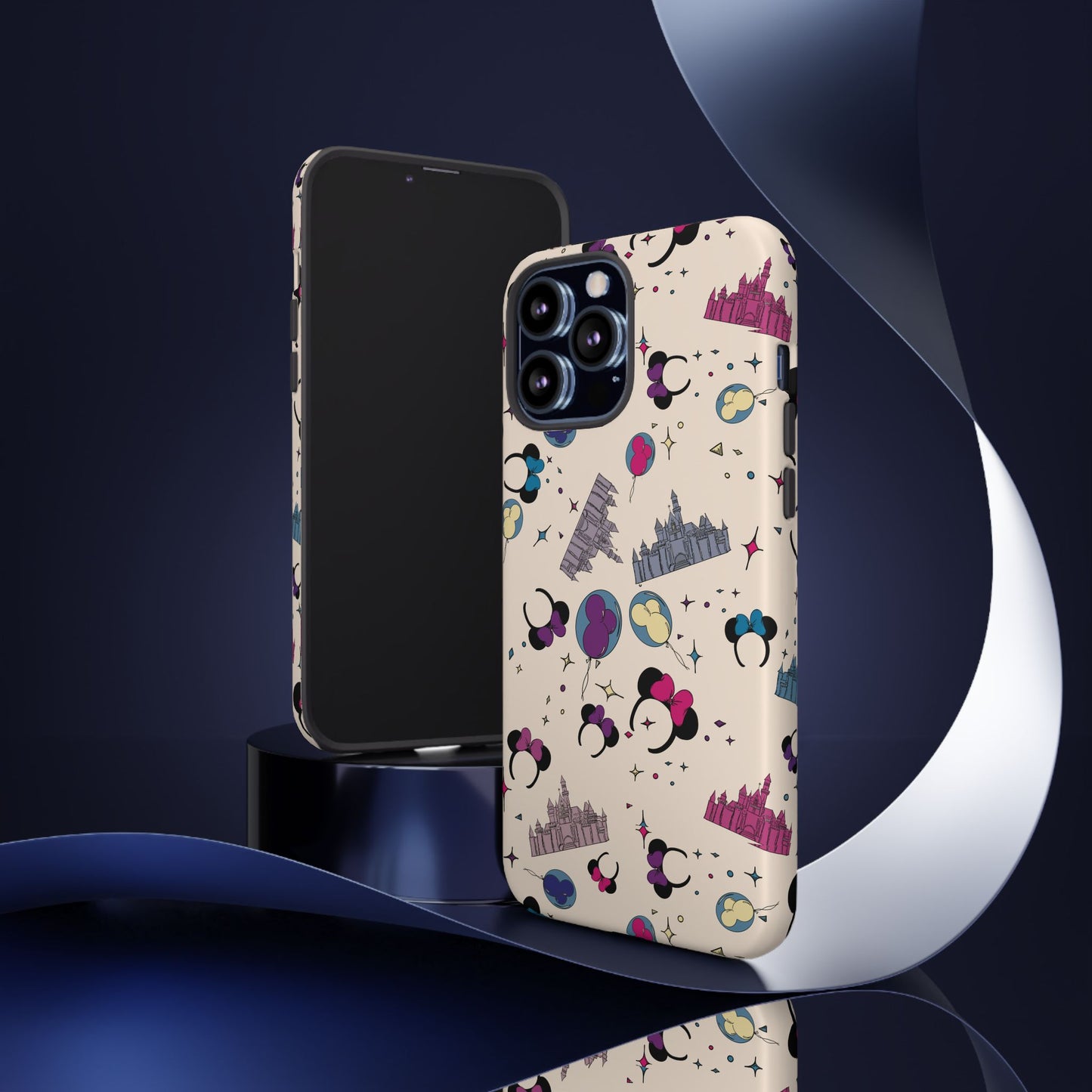 Whimsical Phone Case - Colorful Disney-Inspired Design
