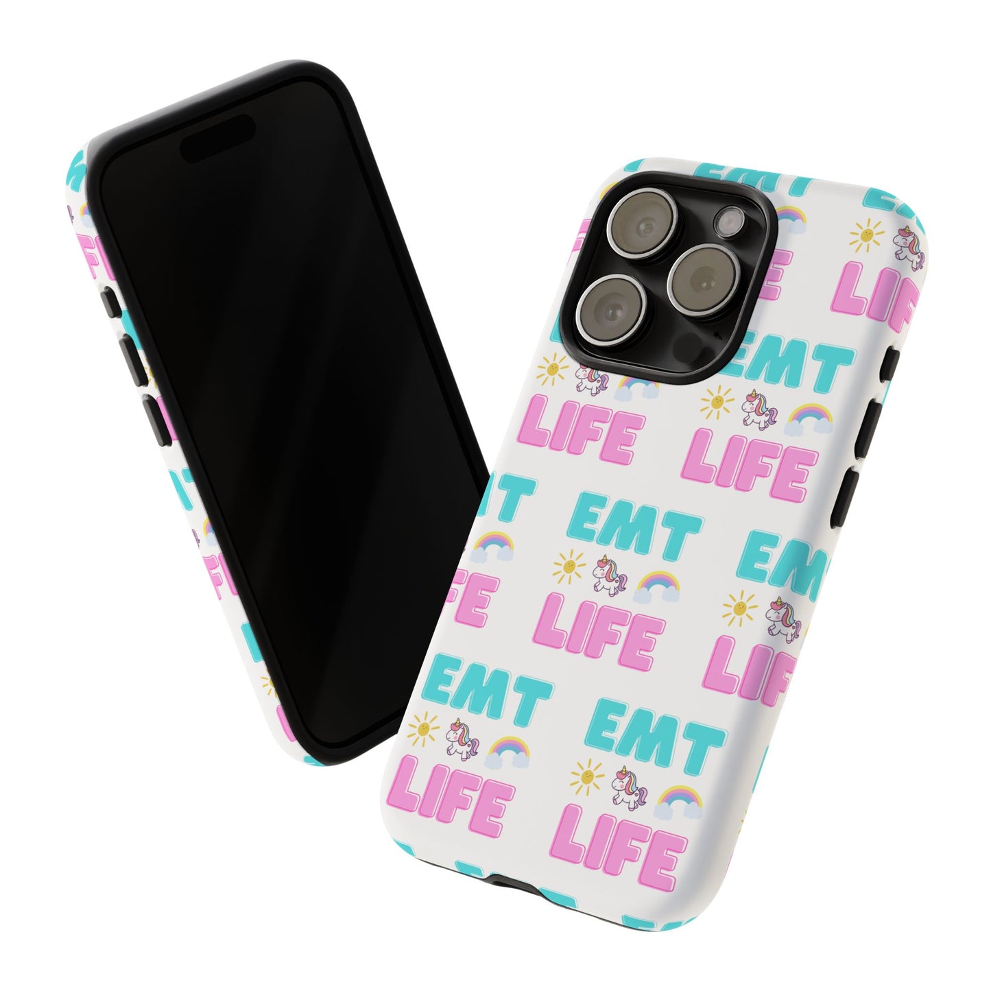 EMT Life Phone Case - Fun & Colorful Tough Case for EMTs
