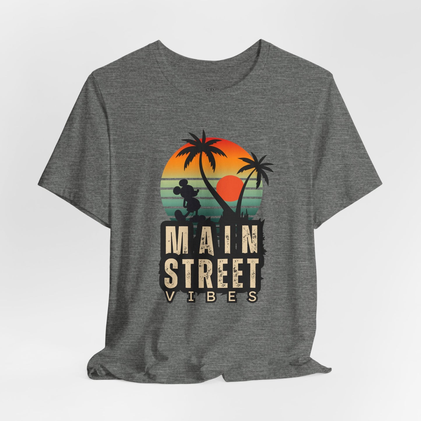 Main Street Vibes| Disneyland Tshirt| DisneyWorld| Unisex Graphic Tee| Vacation shirt