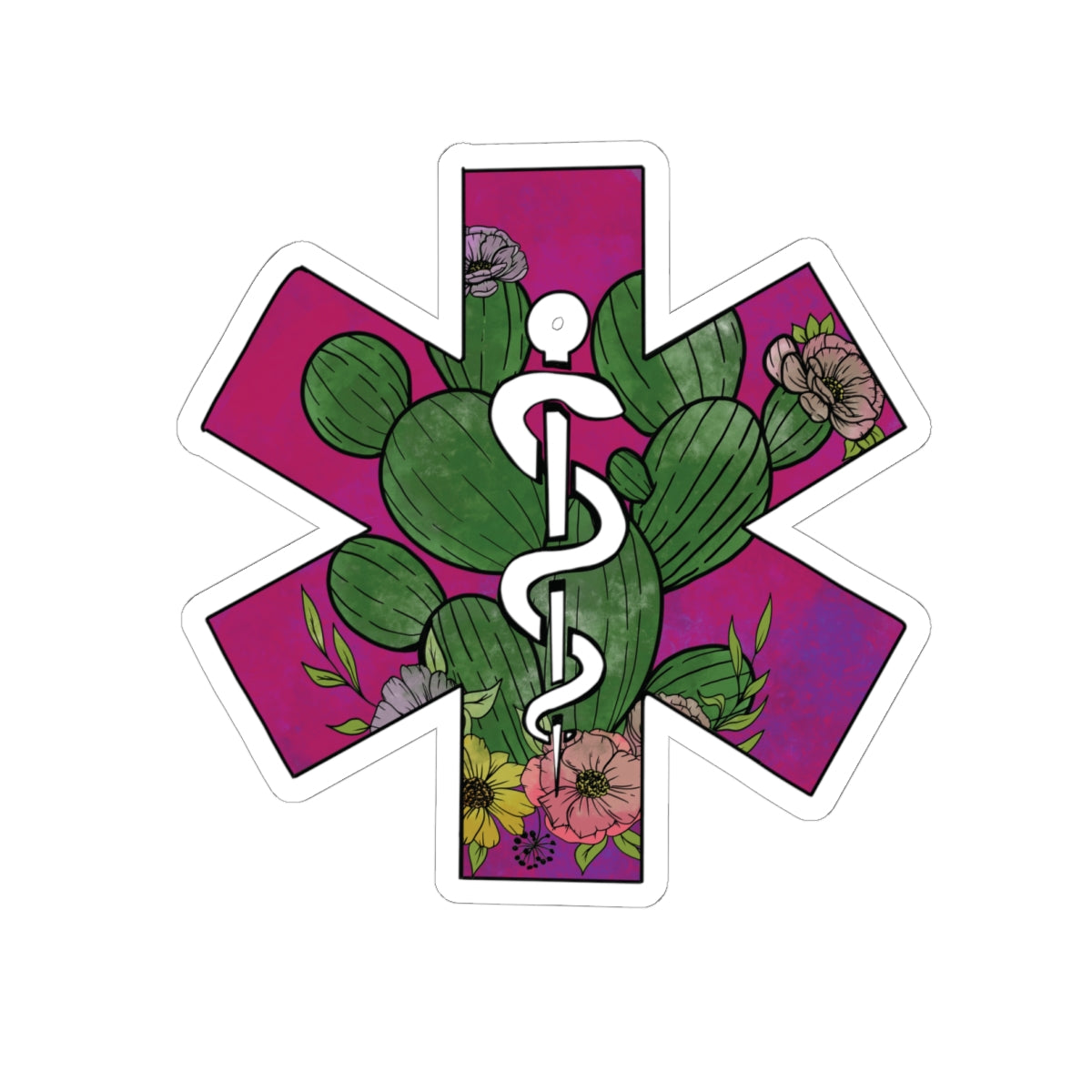 Arizona EMT Star of Life Sticker