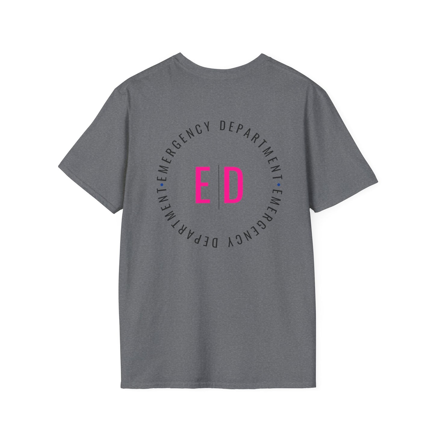Unisex Emergency Department T-Shirt - Softstyle Tee for Healthcare Heroes