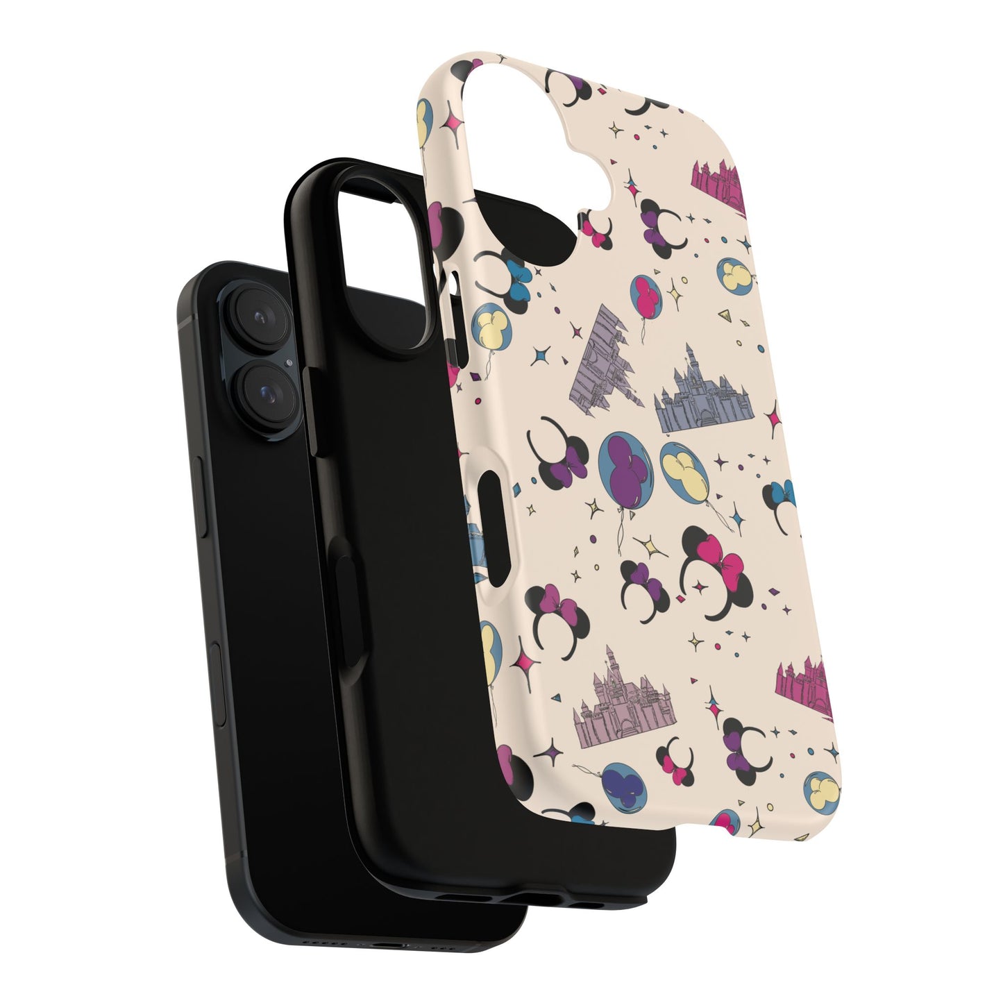 Whimsical Phone Case - Colorful Disney-Inspired Design