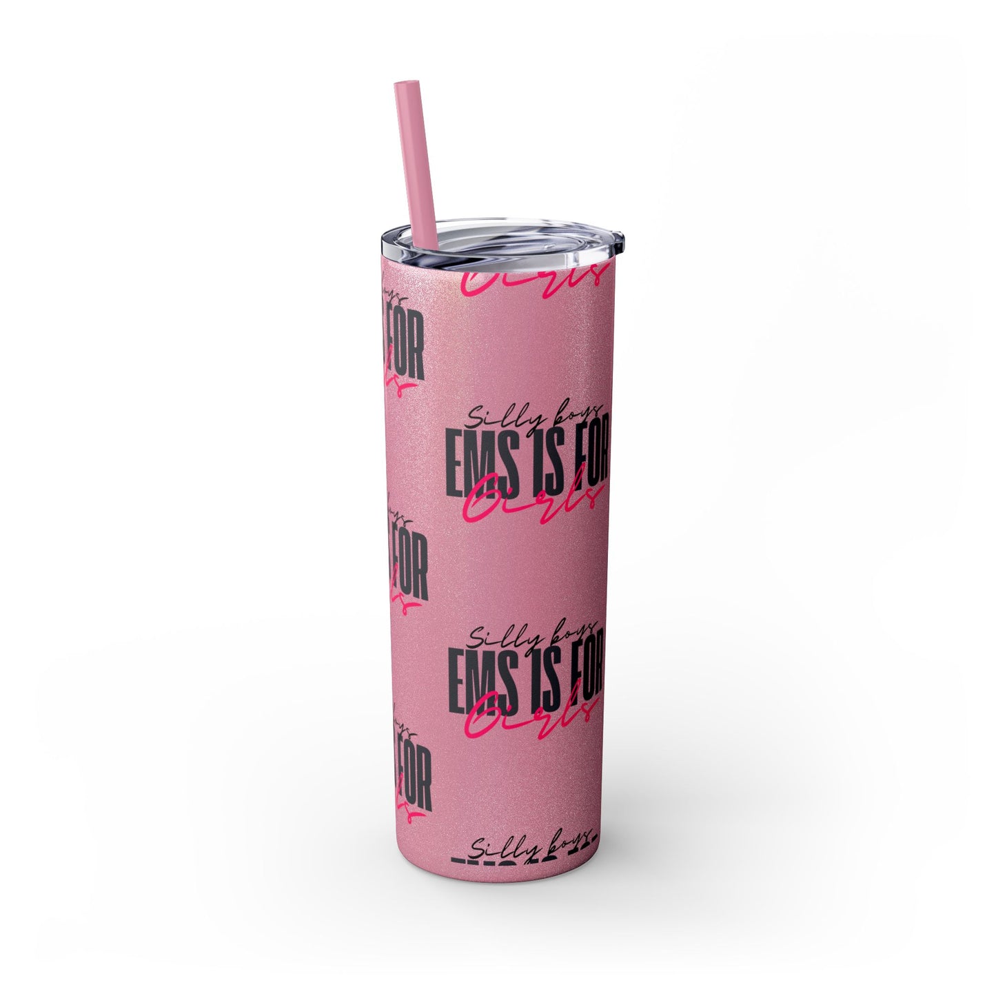 Silly Boys Skinny Tumbler with Straw, 20oz - Perfect Gift for EMT & Paramedics Celebrations