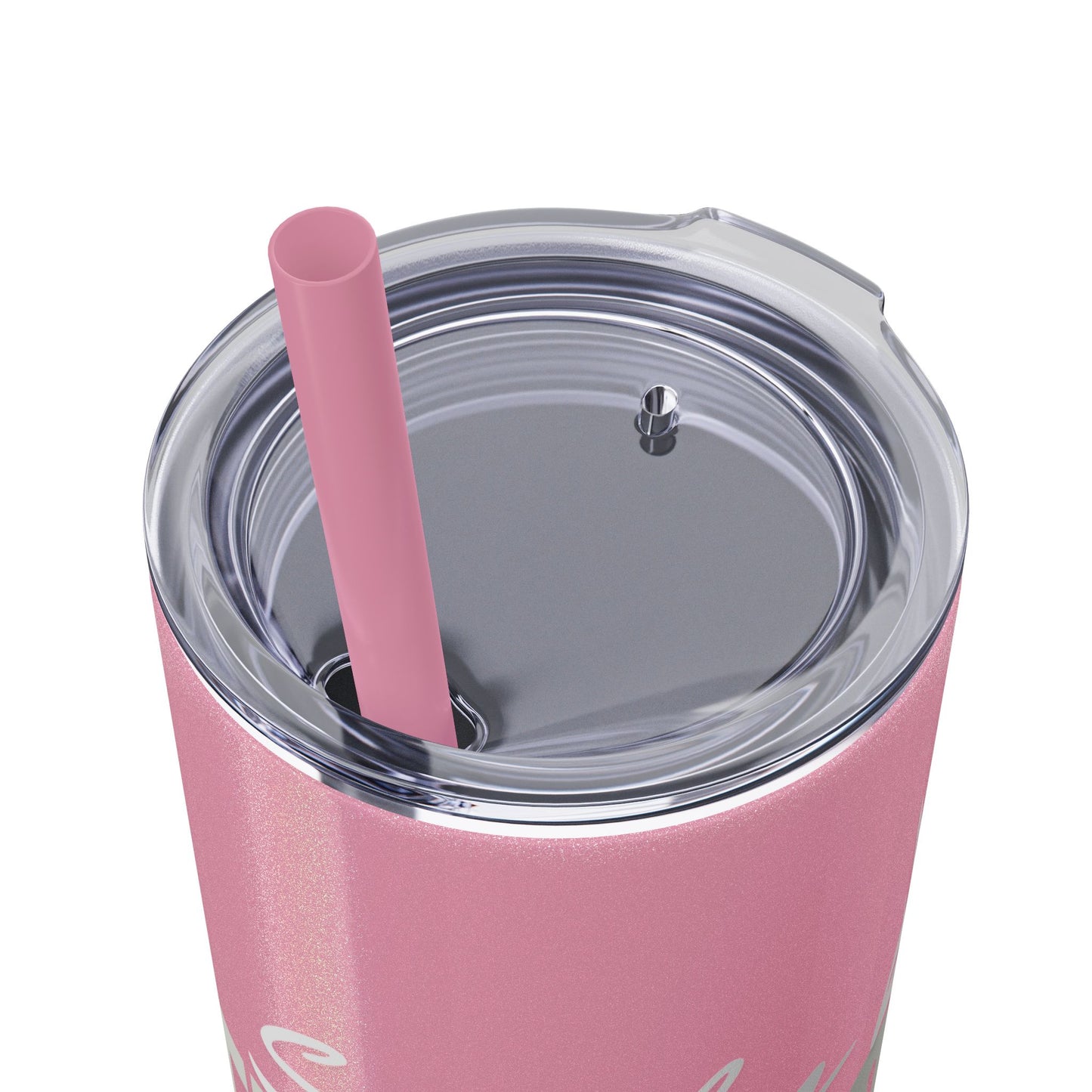 Silly boys EMS is for Girl Skinny Tumbler with Straw - 20oz Travel Cup