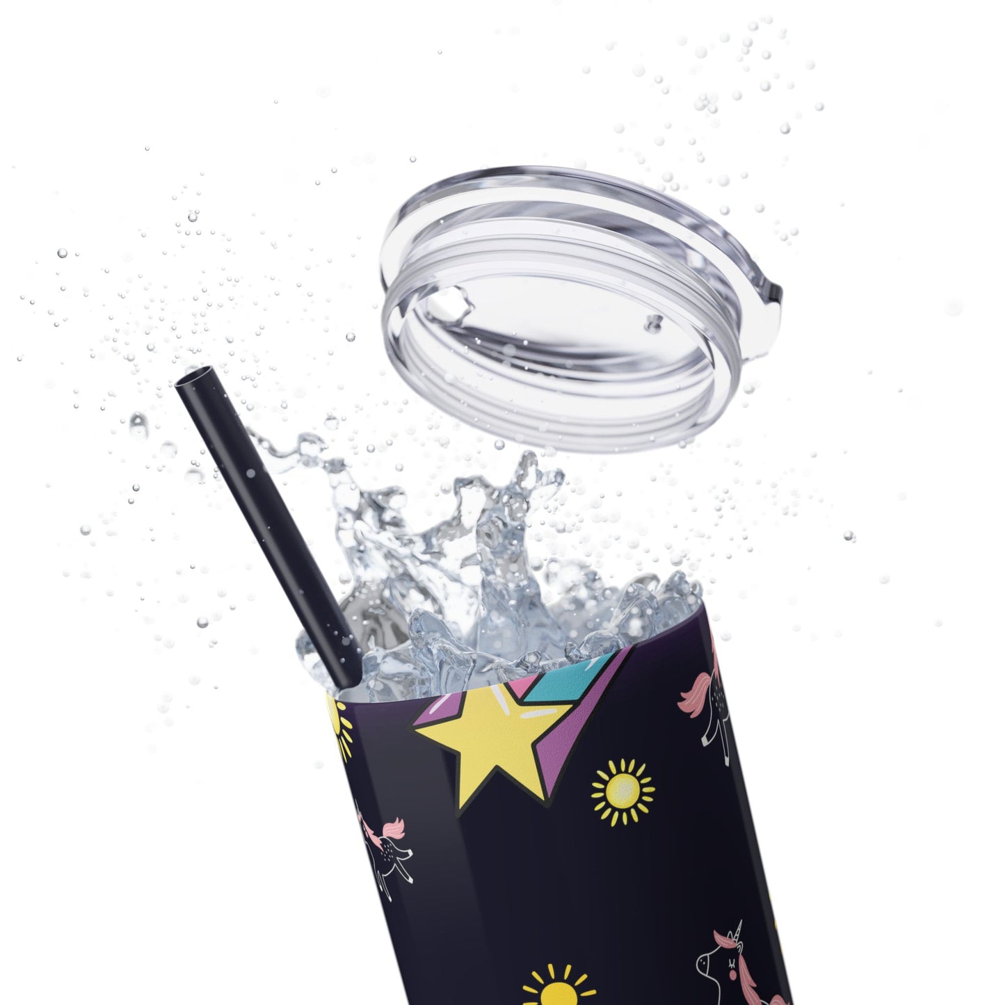 Living the Dream Skinny Tumbler with Straw - 20oz Inspirational Drinkware funny gift for nurses, EMT’s, paramedics, teachers