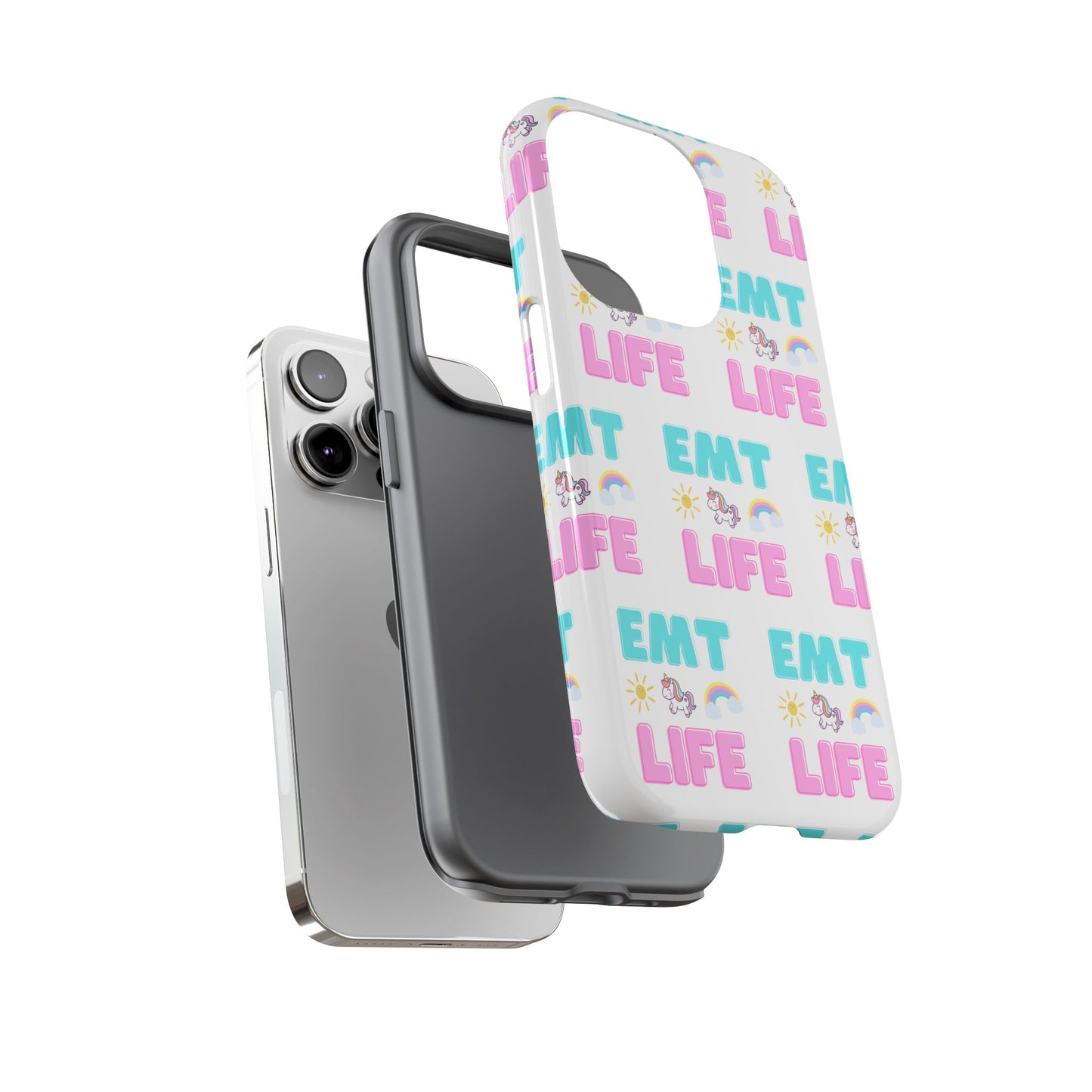 EMT Life Phone Case - Fun & Colorful Tough Case for EMTs