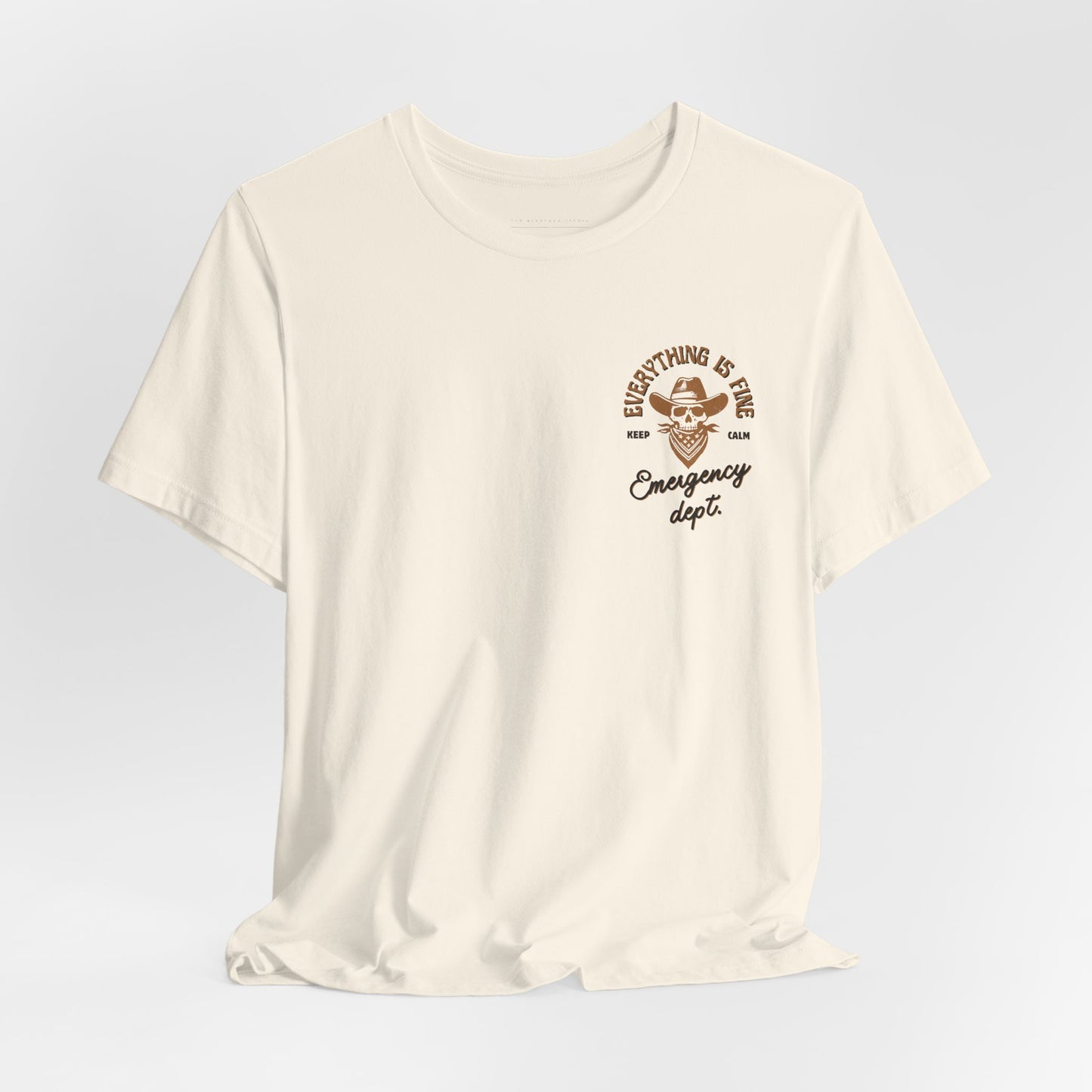 “Everything Is Fine” t Shirt| Emergency Department shirt| nurse shirt| Hospital Staff shirt| Paramedic| ED Tech|