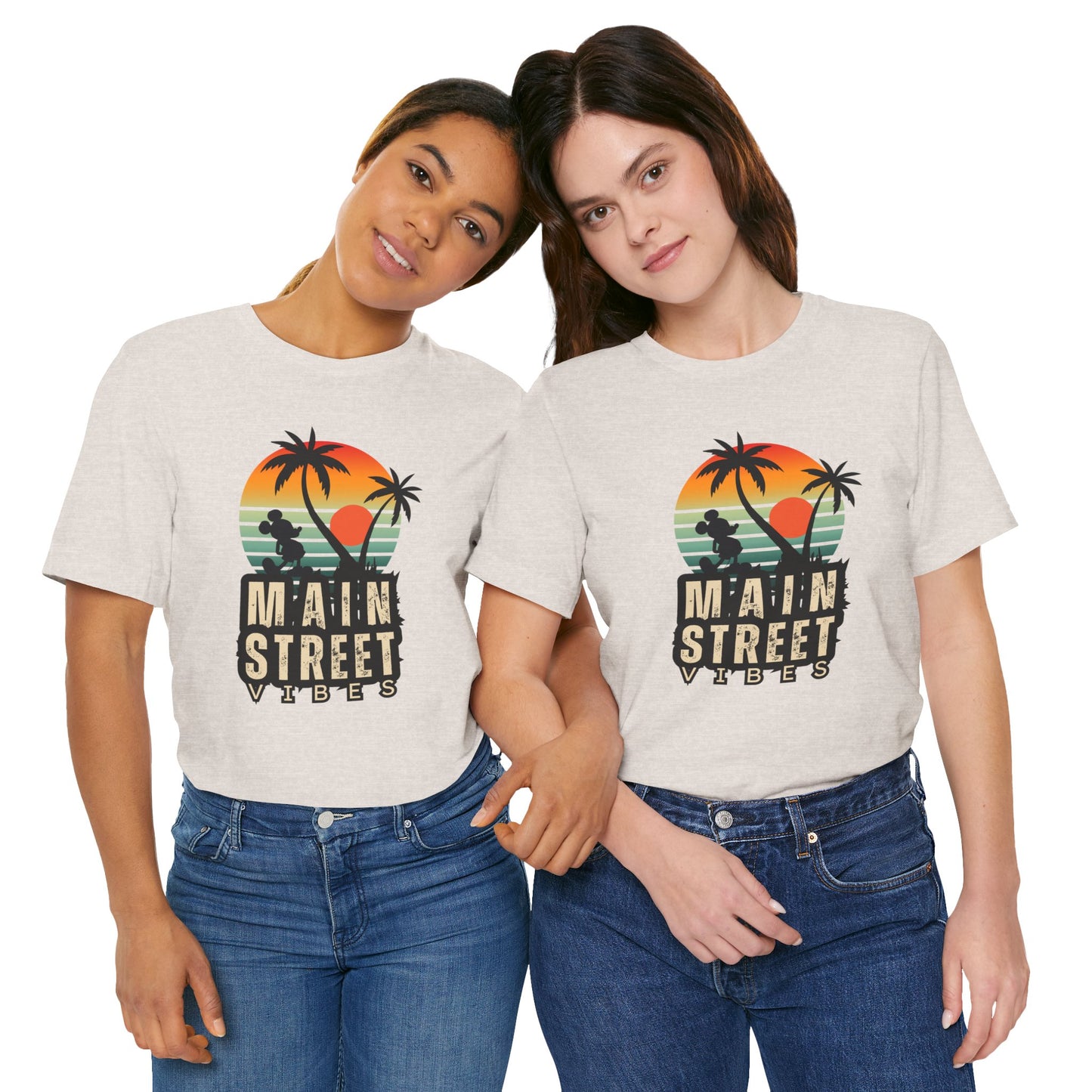 Main Street Vibes| Disneyland Tshirt| DisneyWorld| Unisex Graphic Tee| Vacation shirt