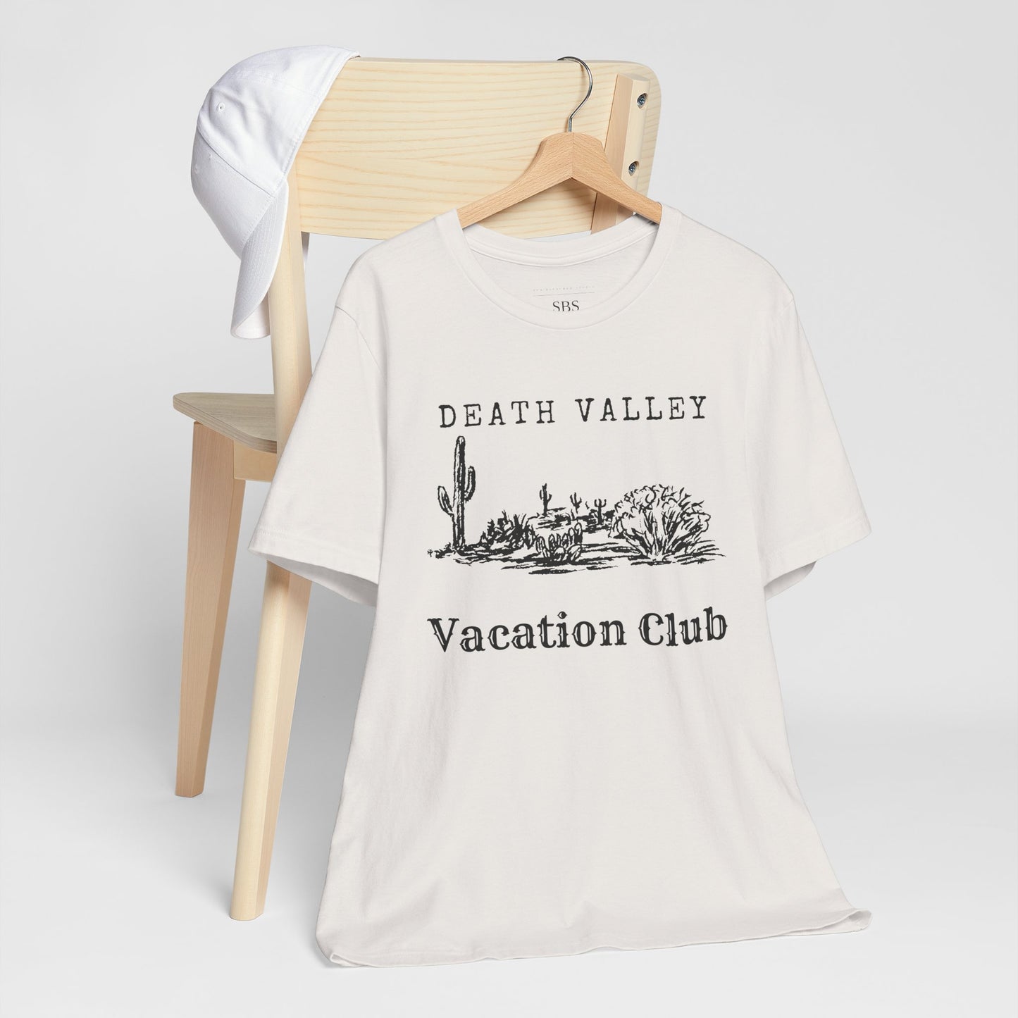 Death Valley Vacation Club Unisex Tee - Casual Cactus Graphic T-Shirt