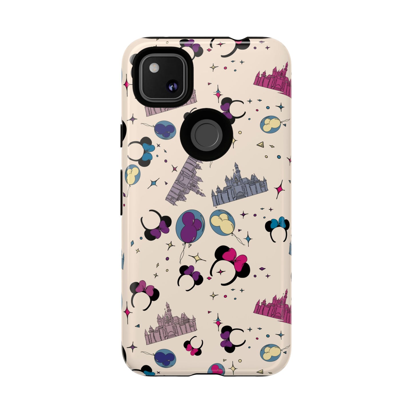 Whimsical Phone Case - Colorful Disney-Inspired Design