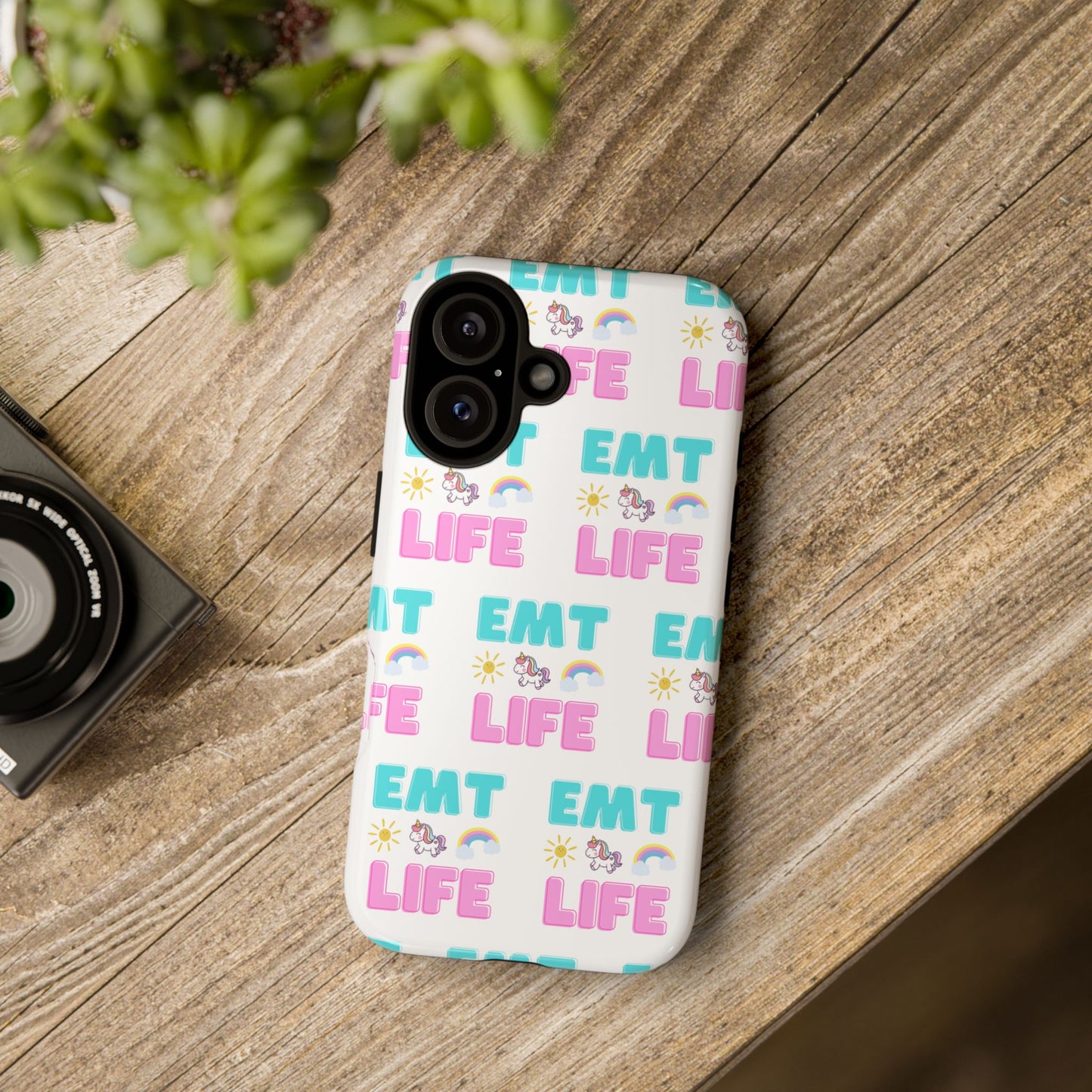 EMT Life Phone Case - Fun & Colorful Tough Case for EMTs