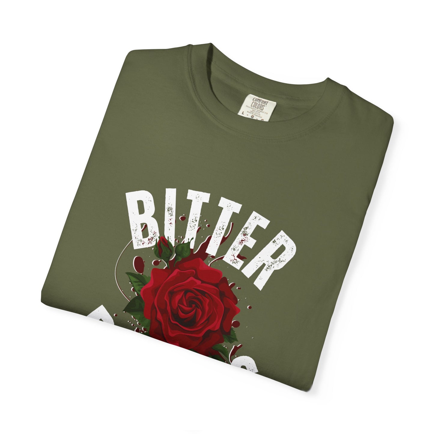 Bitter Bitches T-Shirt, Trendy Rose Graphic Tee, Unisex Apparel Gift, Casual Fashion, Statement Top, Birthday Gift, Gift for Friends