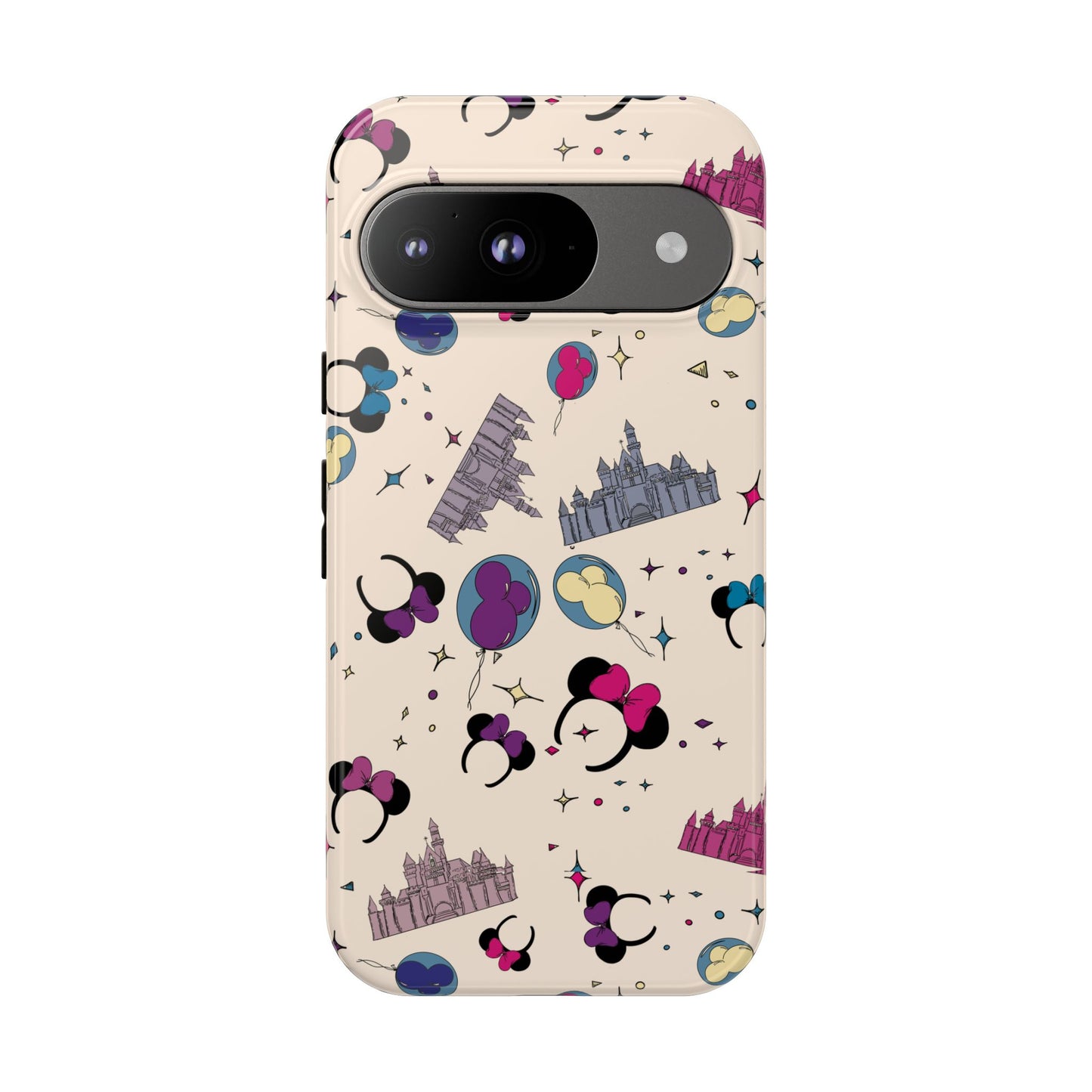 Whimsical Phone Case - Colorful Disney-Inspired Design