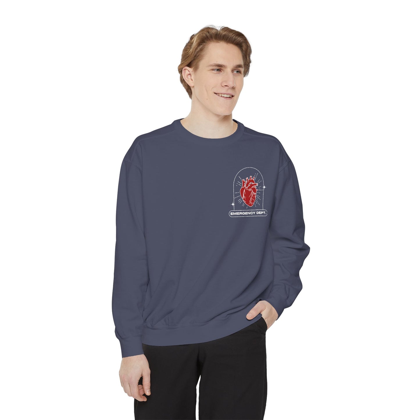 Emergency room sweatshirt| sweatshirt for nurses | emergency dept.