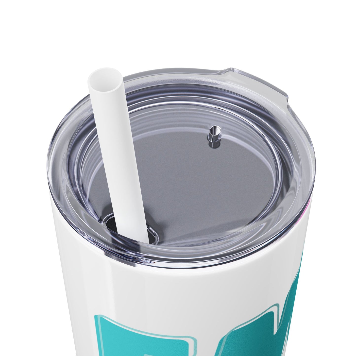 Unicorn 'EMT Life' Skinny Tumbler with Straw - 20oz Fun Drinkware