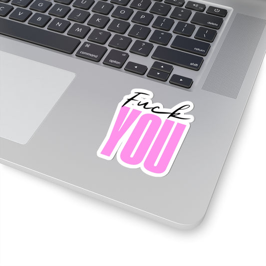 Bold Attitude Kiss-Cut Stickers | Funny Laptop Decor, Sassy Gifts, Mood Enhancers, Personalized Stickers, Expressions