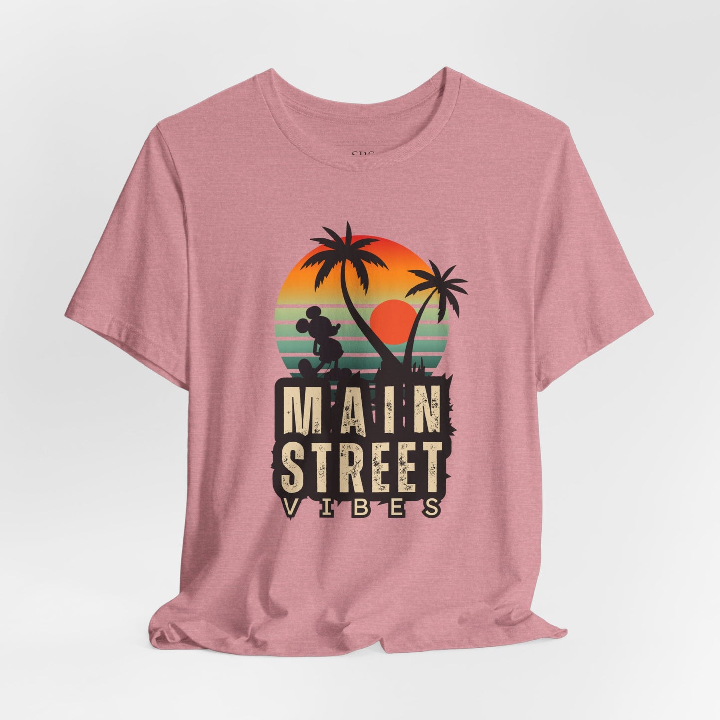 Main Street Vibes| Disneyland Tshirt| DisneyWorld| Unisex Graphic Tee| Vacation shirt