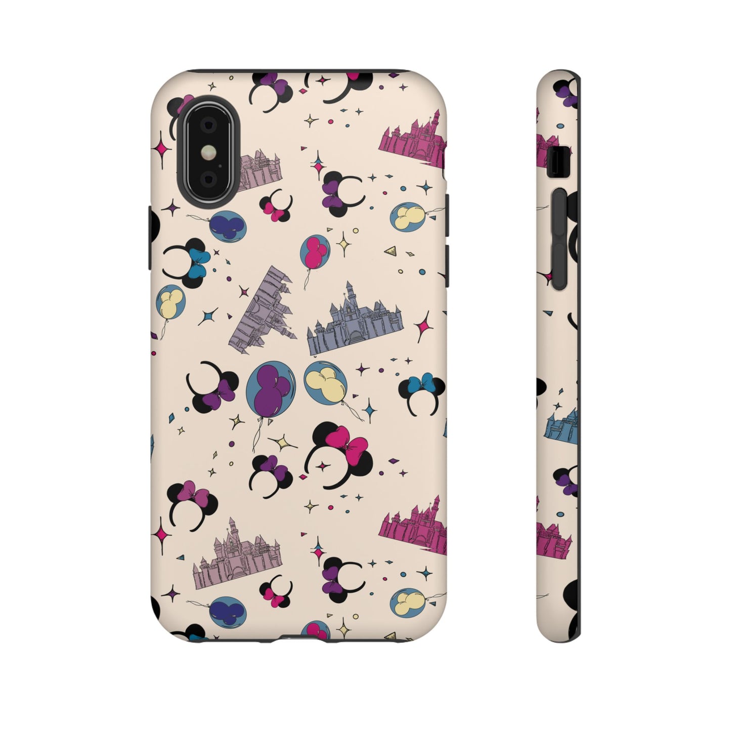 Whimsical Phone Case - Colorful Disney-Inspired Design