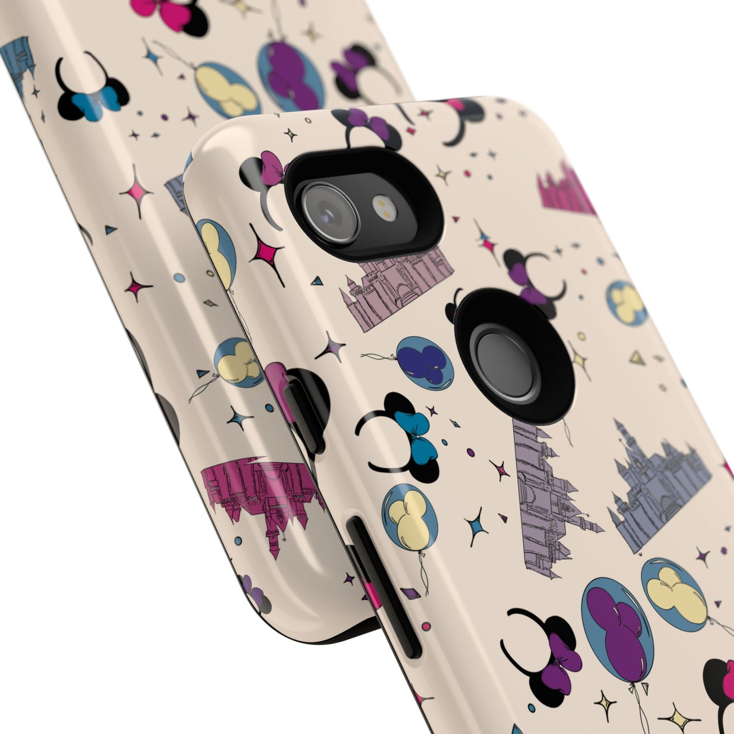 Whimsical Phone Case - Colorful Disney-Inspired Design