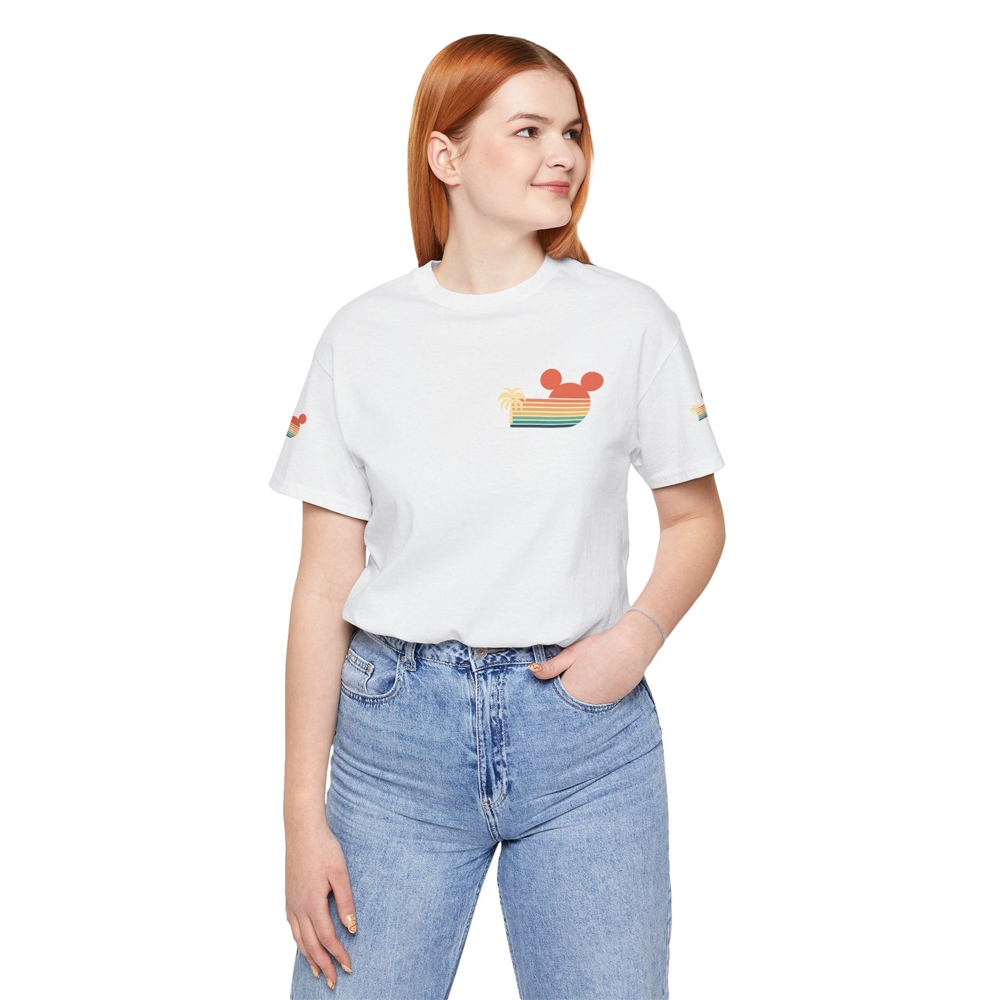 Retro Mickey Mouse summertime Short Sleeve Tee - Unisex Jersey T-Shirt