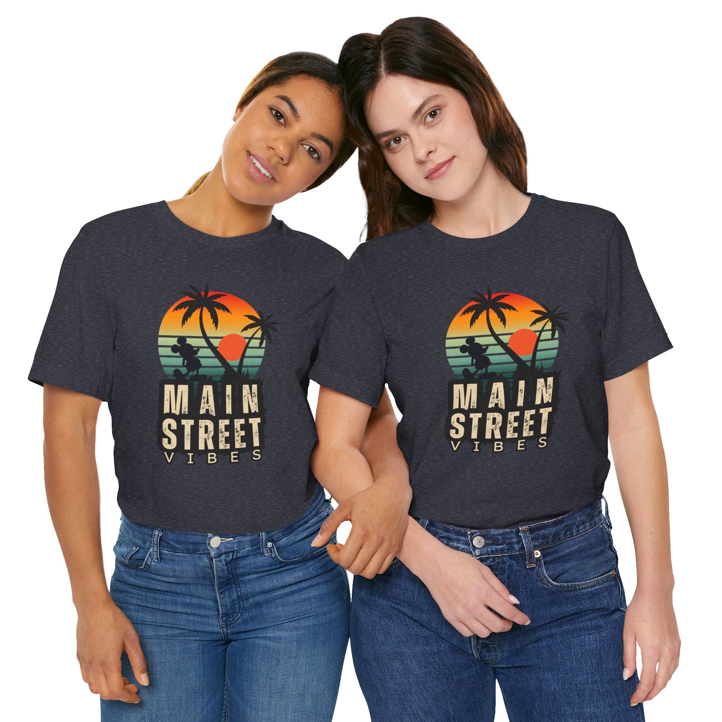 Main Street Vibes| Disneyland Tshirt| DisneyWorld| Unisex Graphic Tee| Vacation shirt