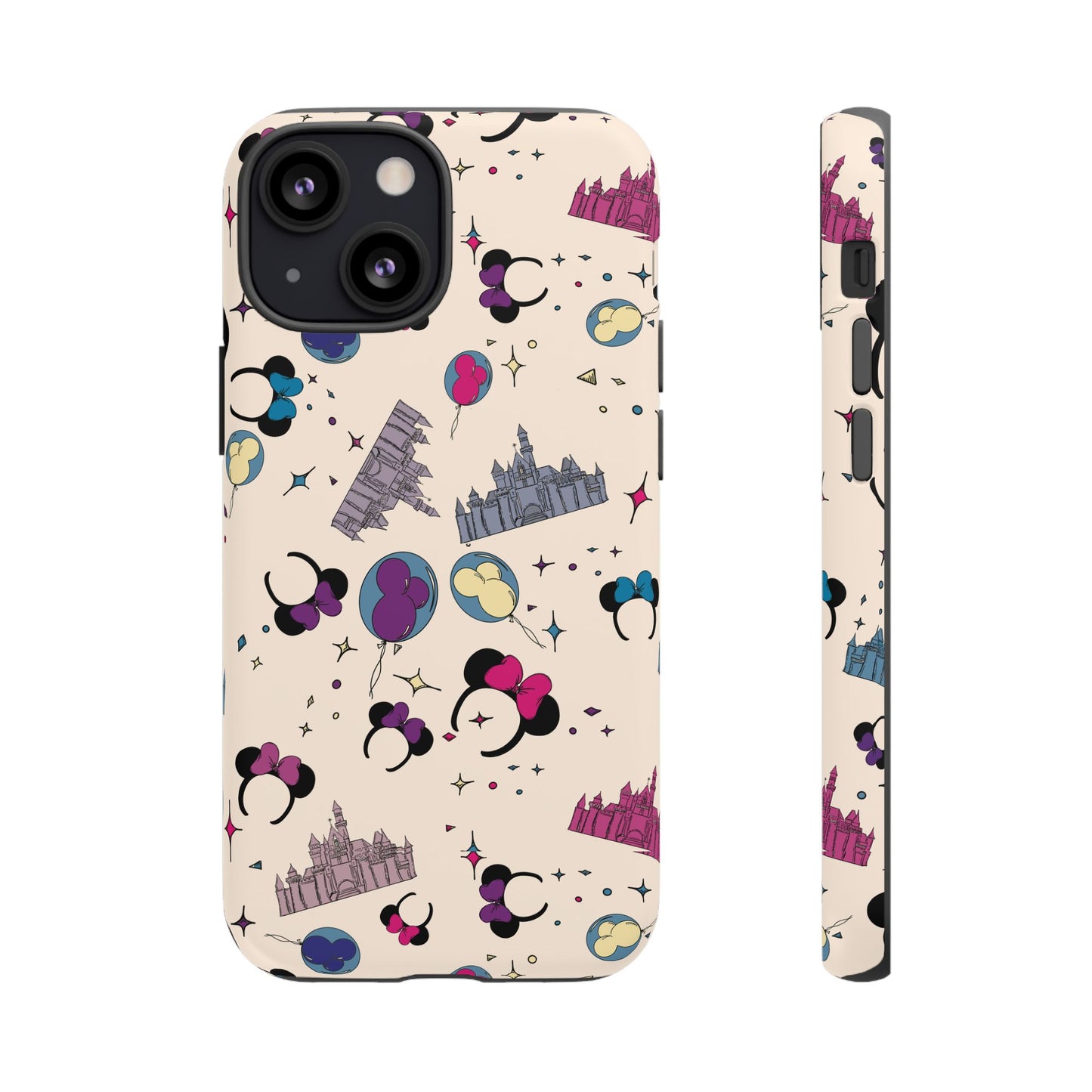 Whimsical Phone Case - Colorful Disney-Inspired Design
