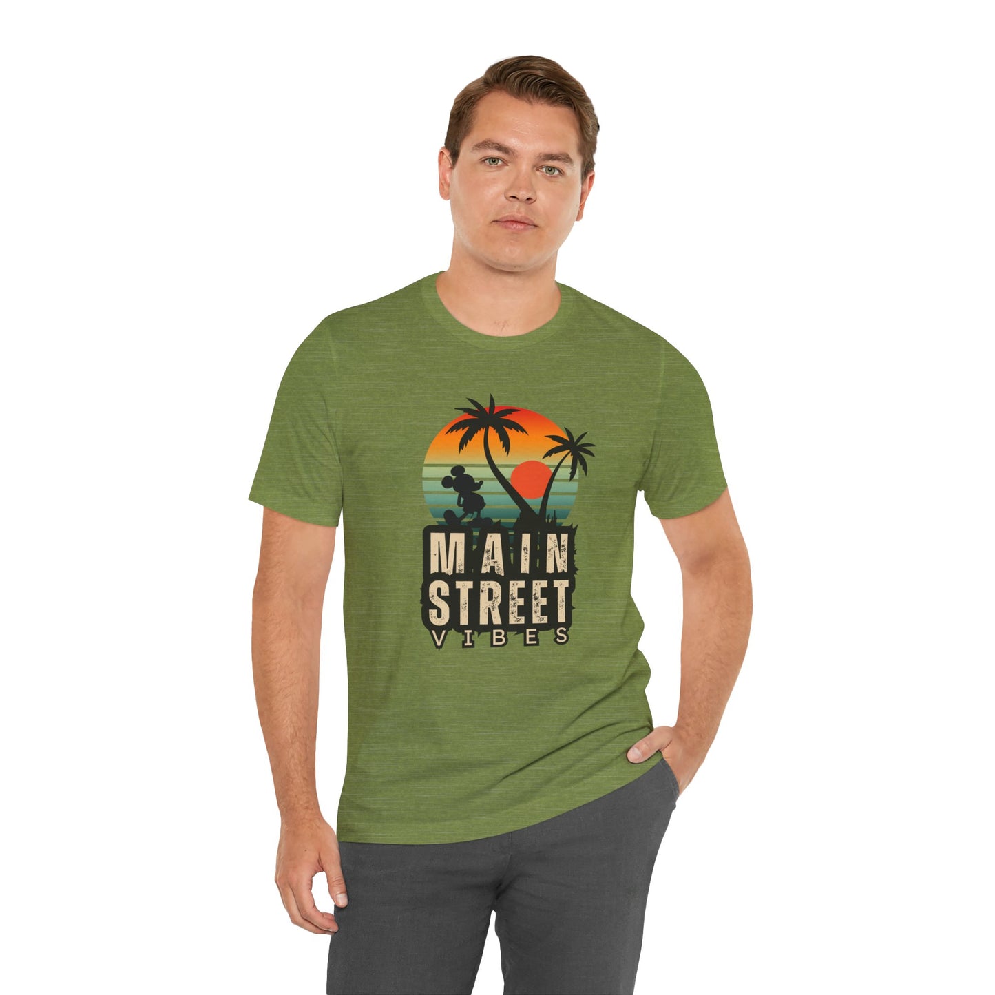 Main Street Vibes| Disneyland Tshirt| DisneyWorld| Unisex Graphic Tee| Vacation shirt
