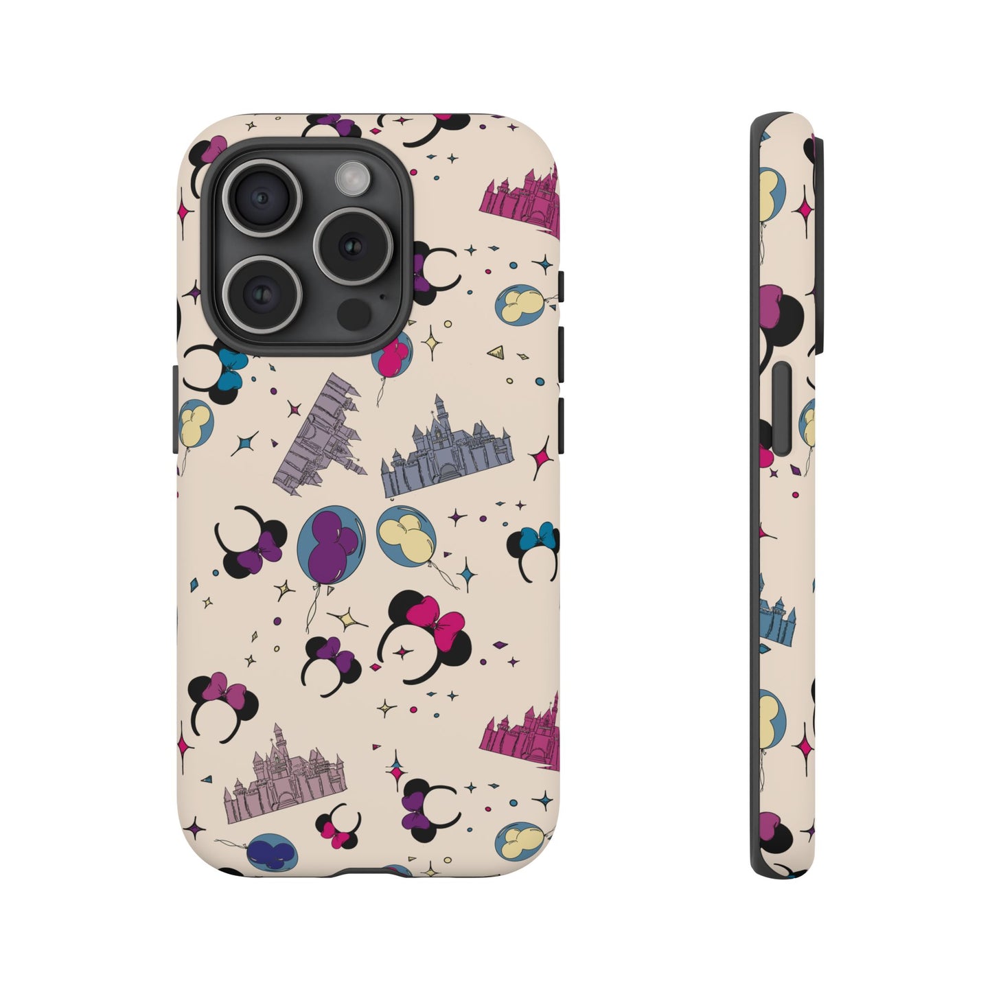Whimsical Phone Case - Colorful Disney-Inspired Design